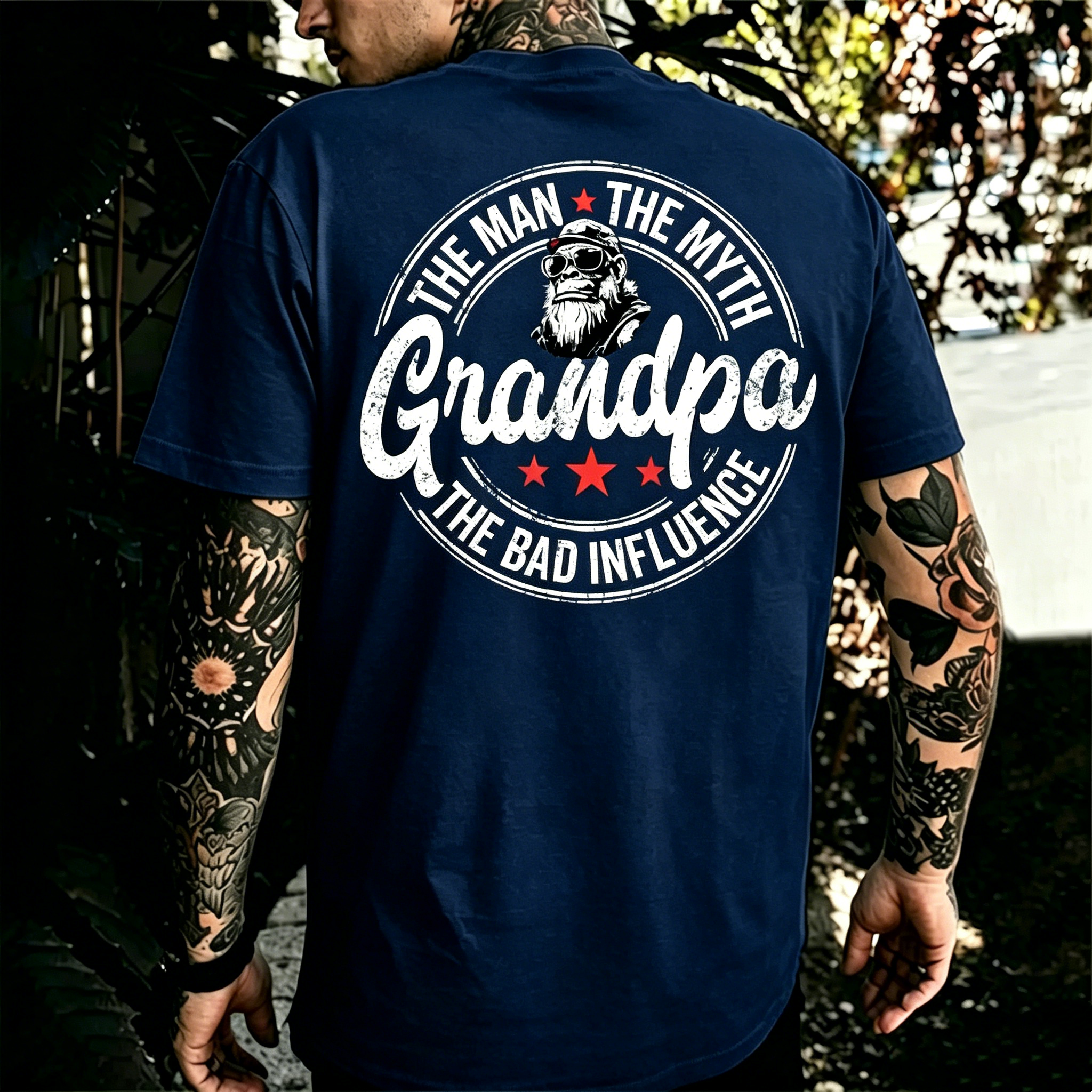 "The Man The Myth Grandpa" T-Shirt