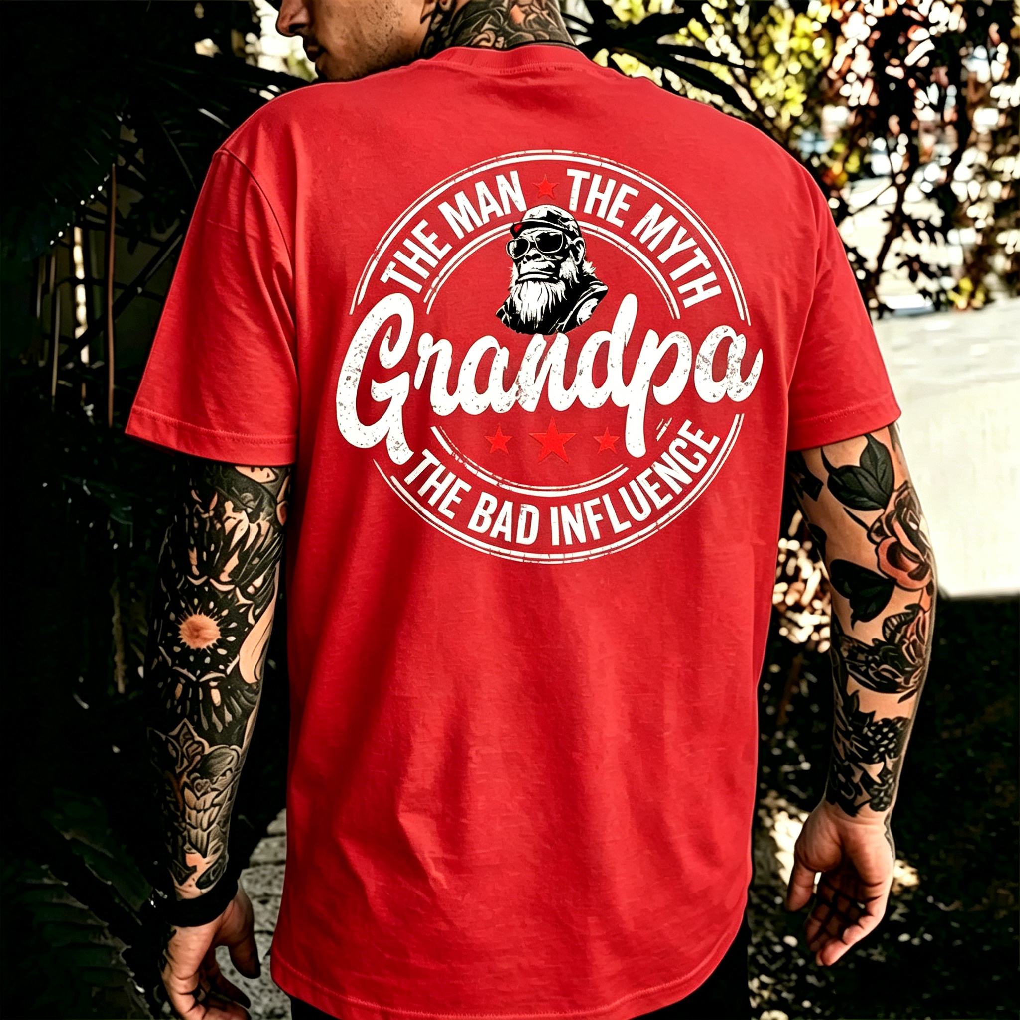 "The Man The Myth Grandpa" T-Shirt
