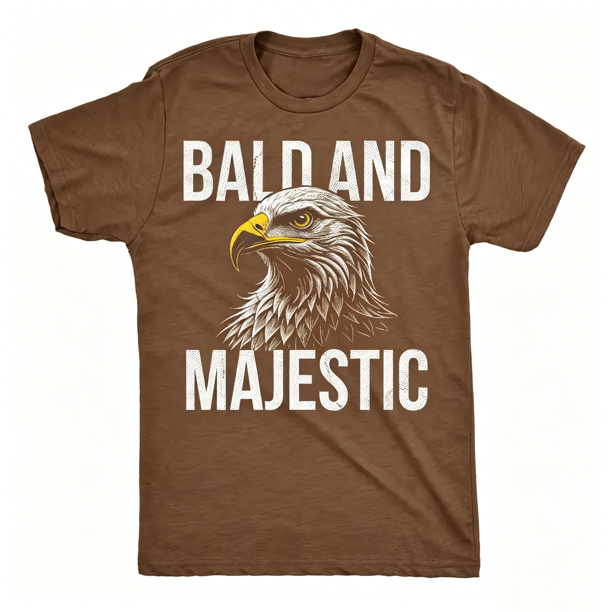 "Bald And Majestic" T-shirt