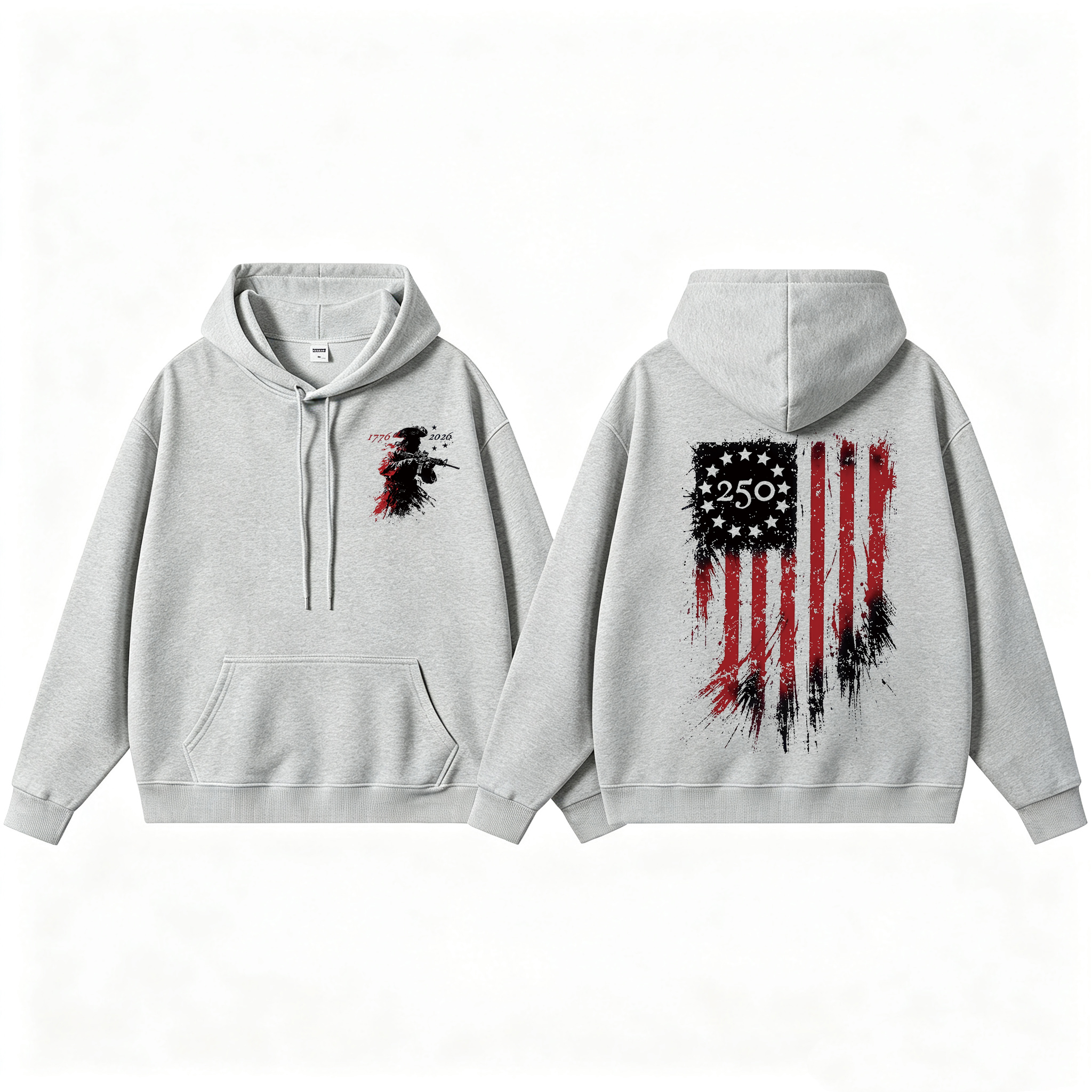 250th Anniversary Distressed American Flag T-Shirt/Sweatshirt/Hoodie
