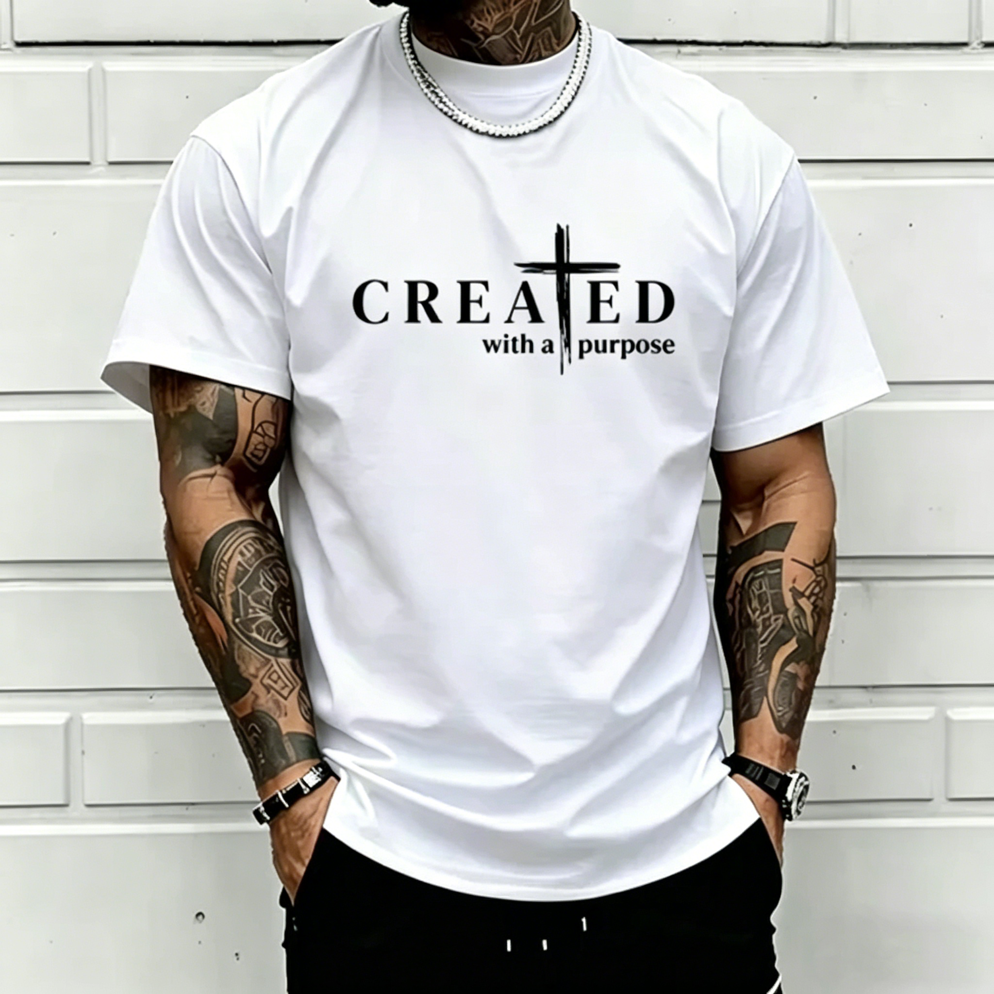 Created With A Purpose T-Shirt T-Shirt