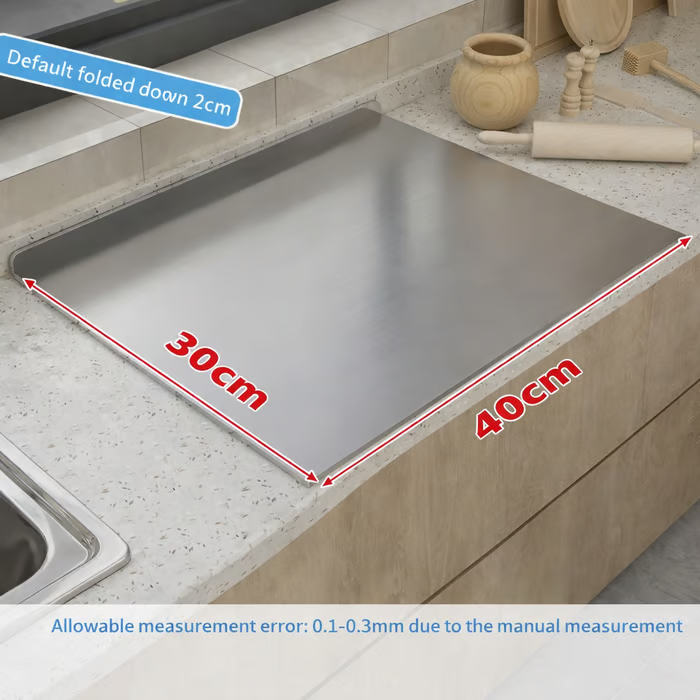 Stainless Steel Cutting Board, Hygienic & Easy to Clean