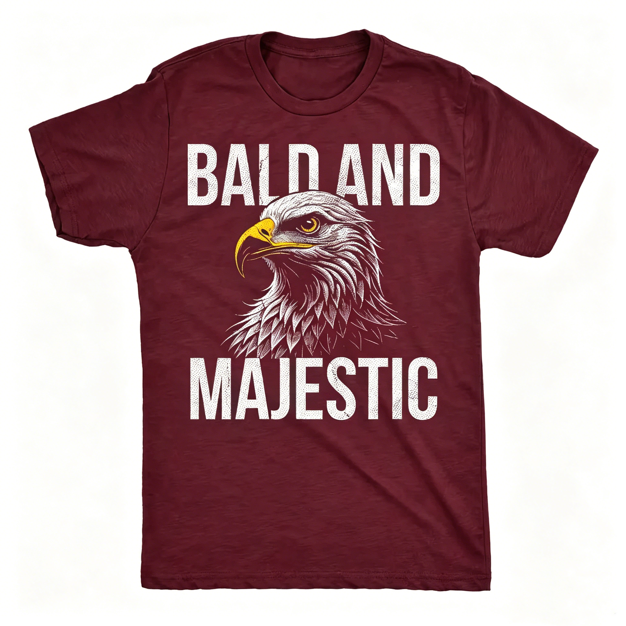 "Bald And Majestic" T-shirt