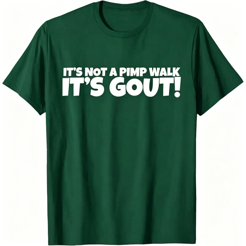 "It's Not A Pimp WalK It's Gout" T-Shirt