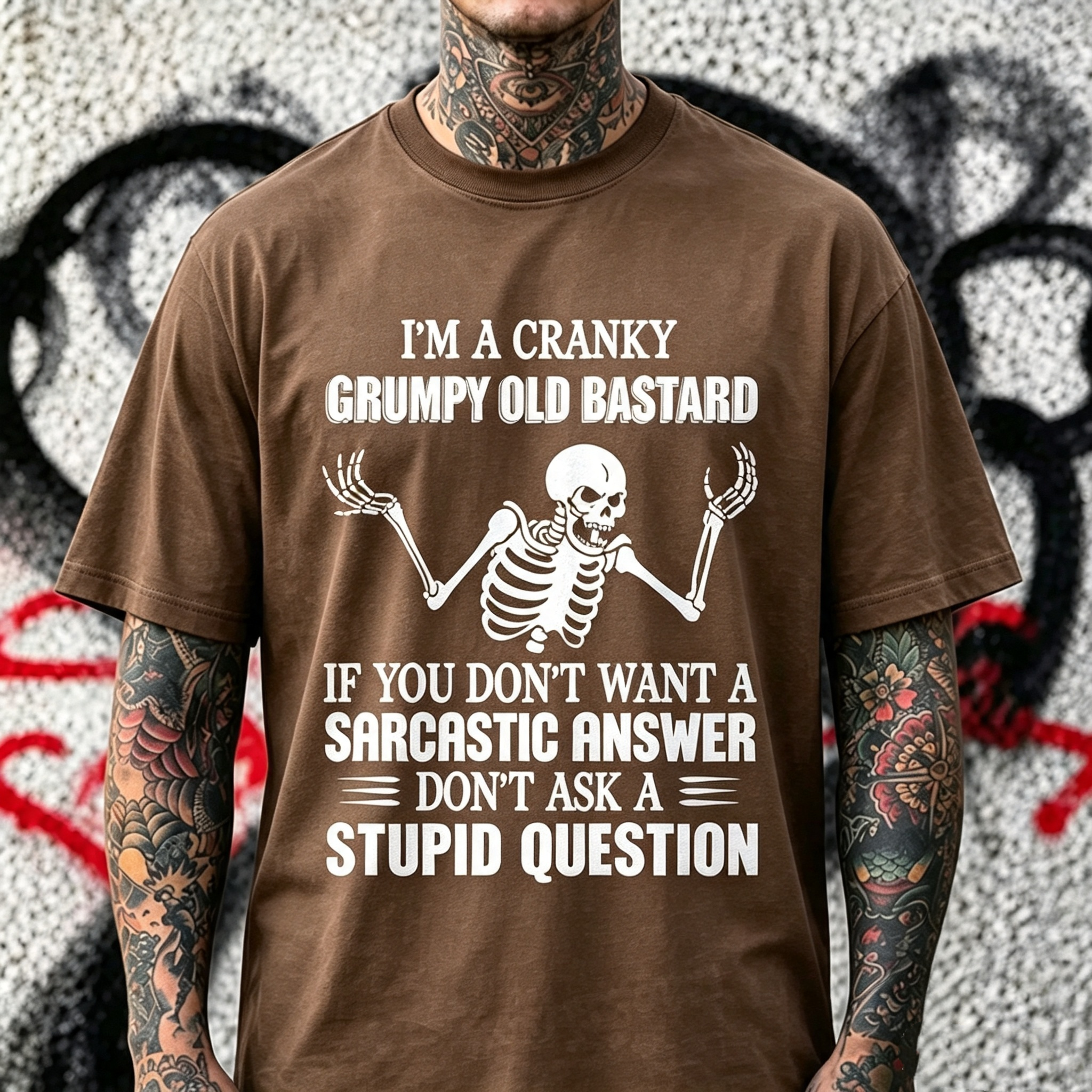 "I'm A Cranky Grumpy Old Bastard..." T-Shirt