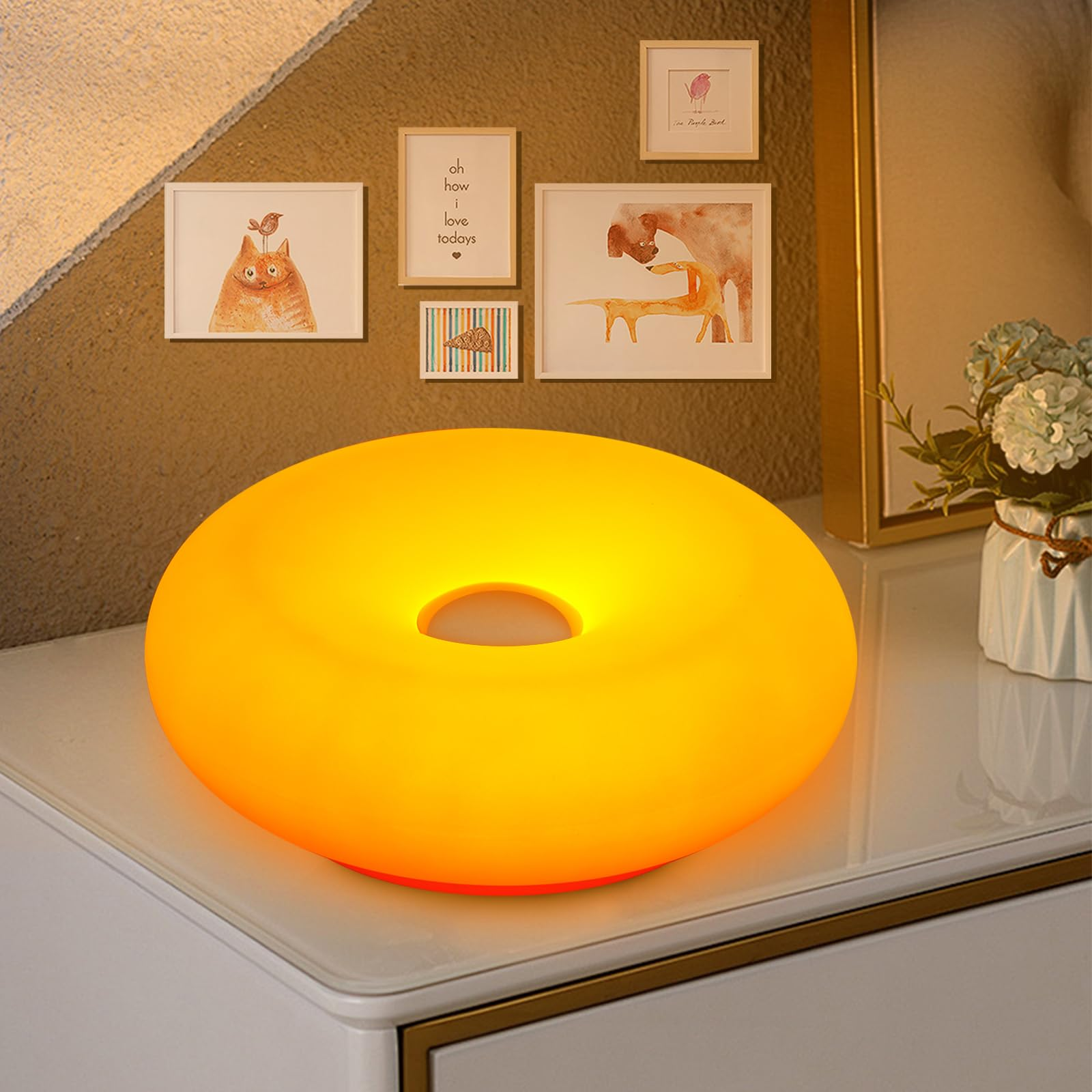 RGB Donut Lamp