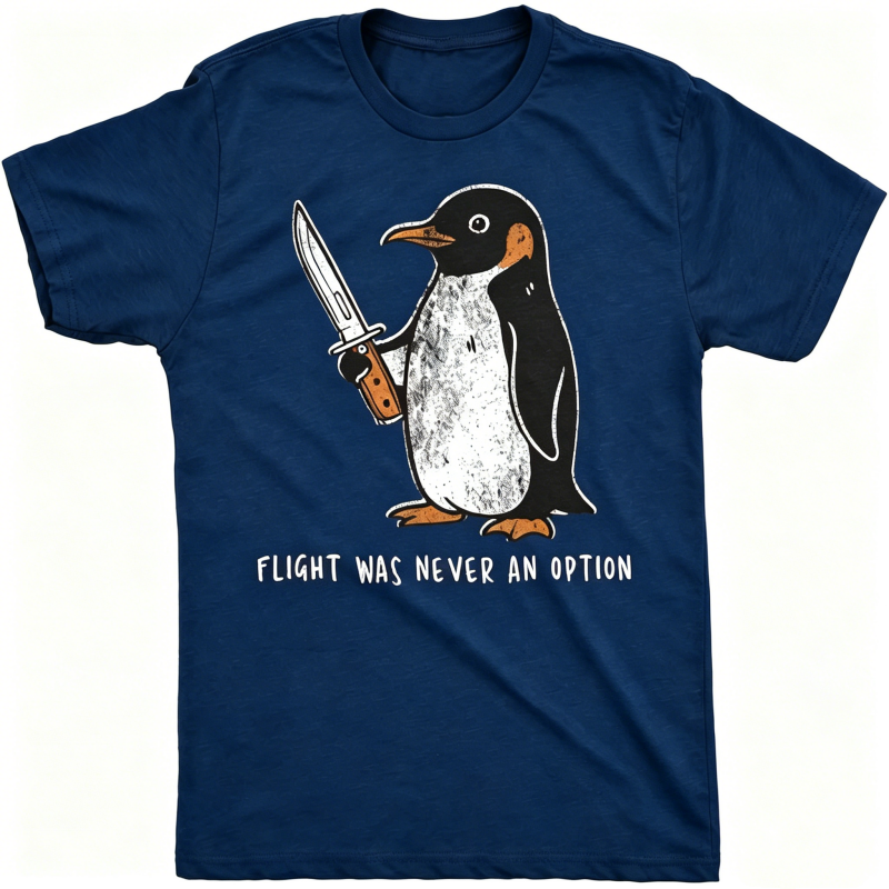 "Flight was Never an Option" T-Shirt