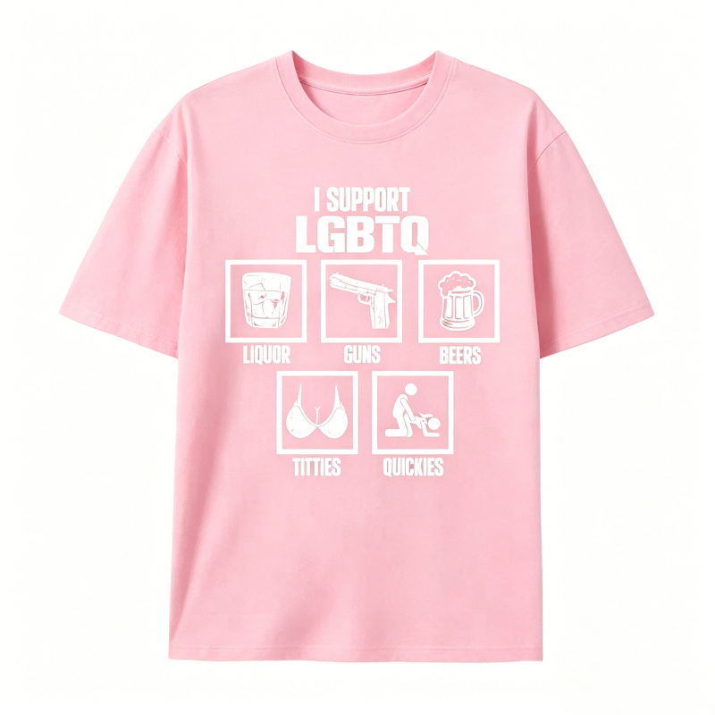 I Support LGBTQ Funny T-Shirt