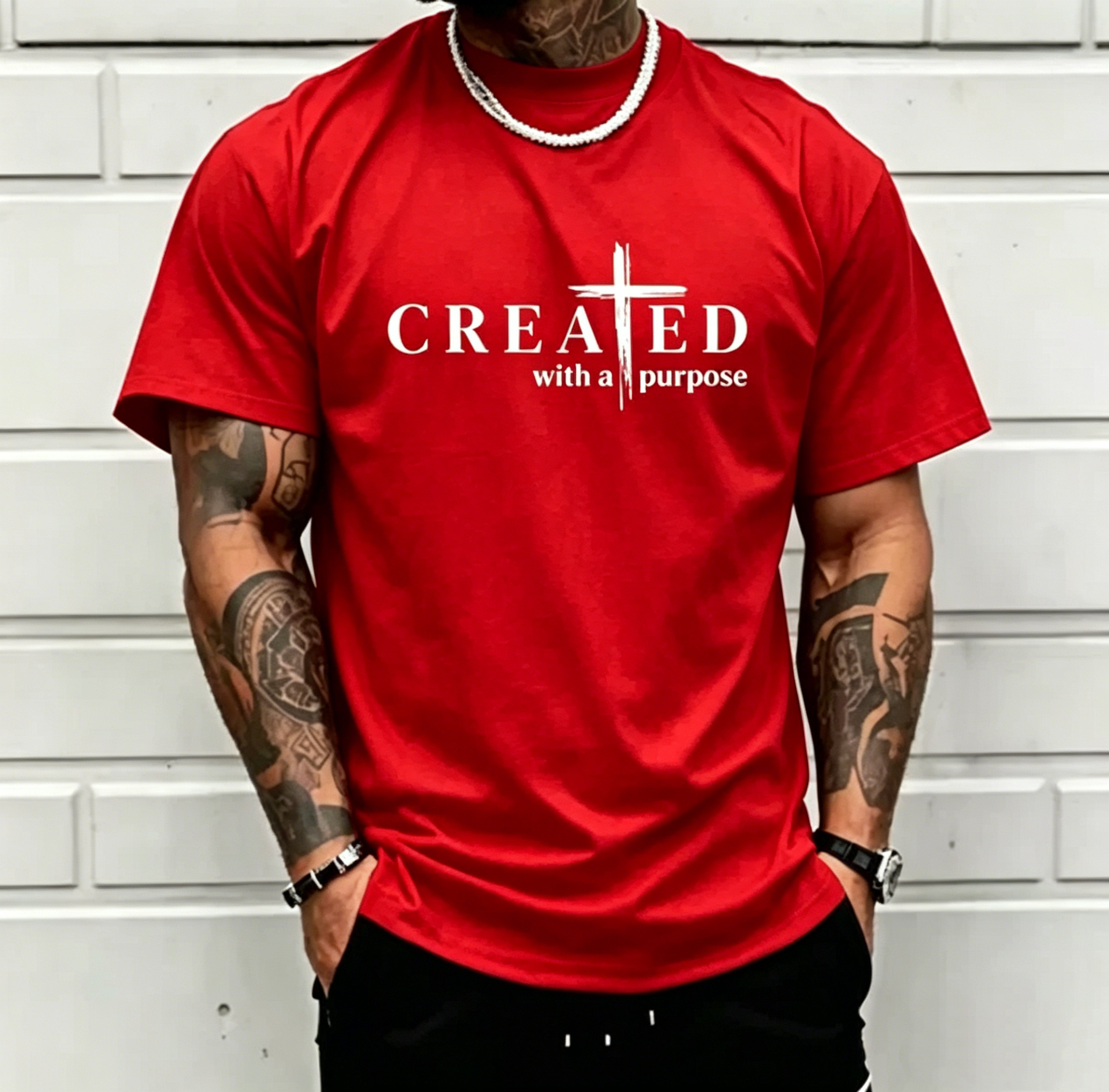 Created With A Purpose T-Shirt T-Shirt