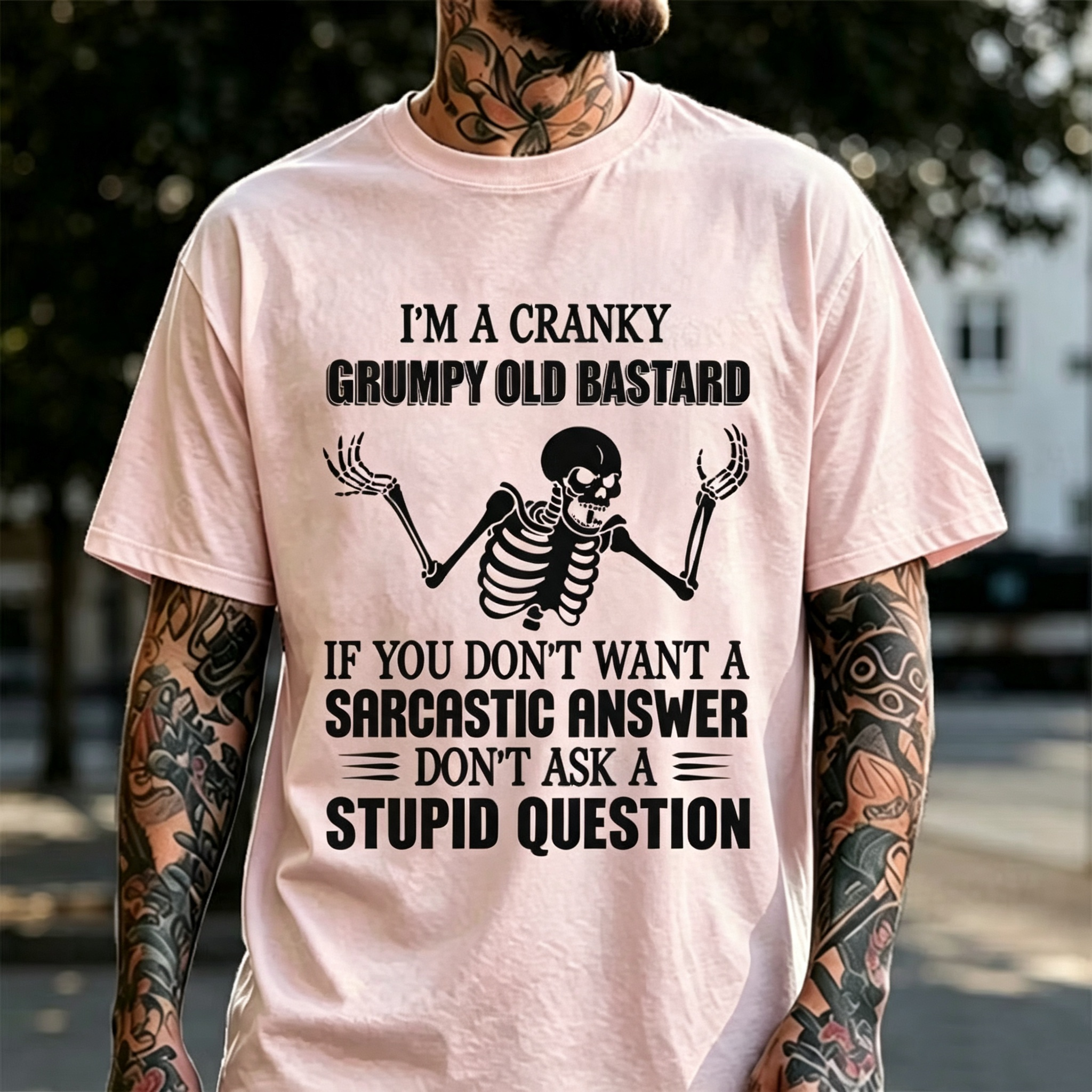 "I'm A Cranky Grumpy Old Bastard..." T-Shirt
