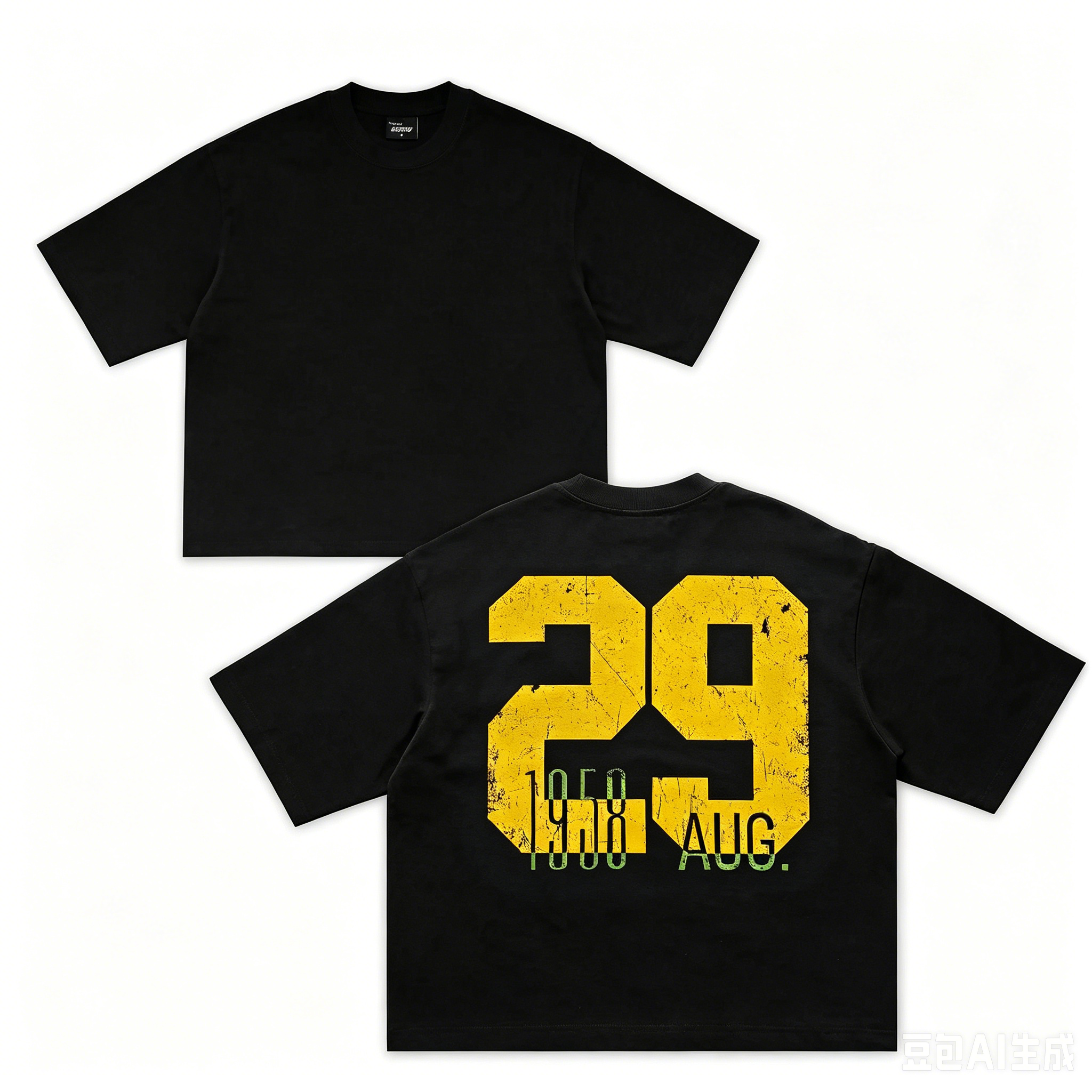 Vintage 29 August Graphic Streetwear T-Shirt