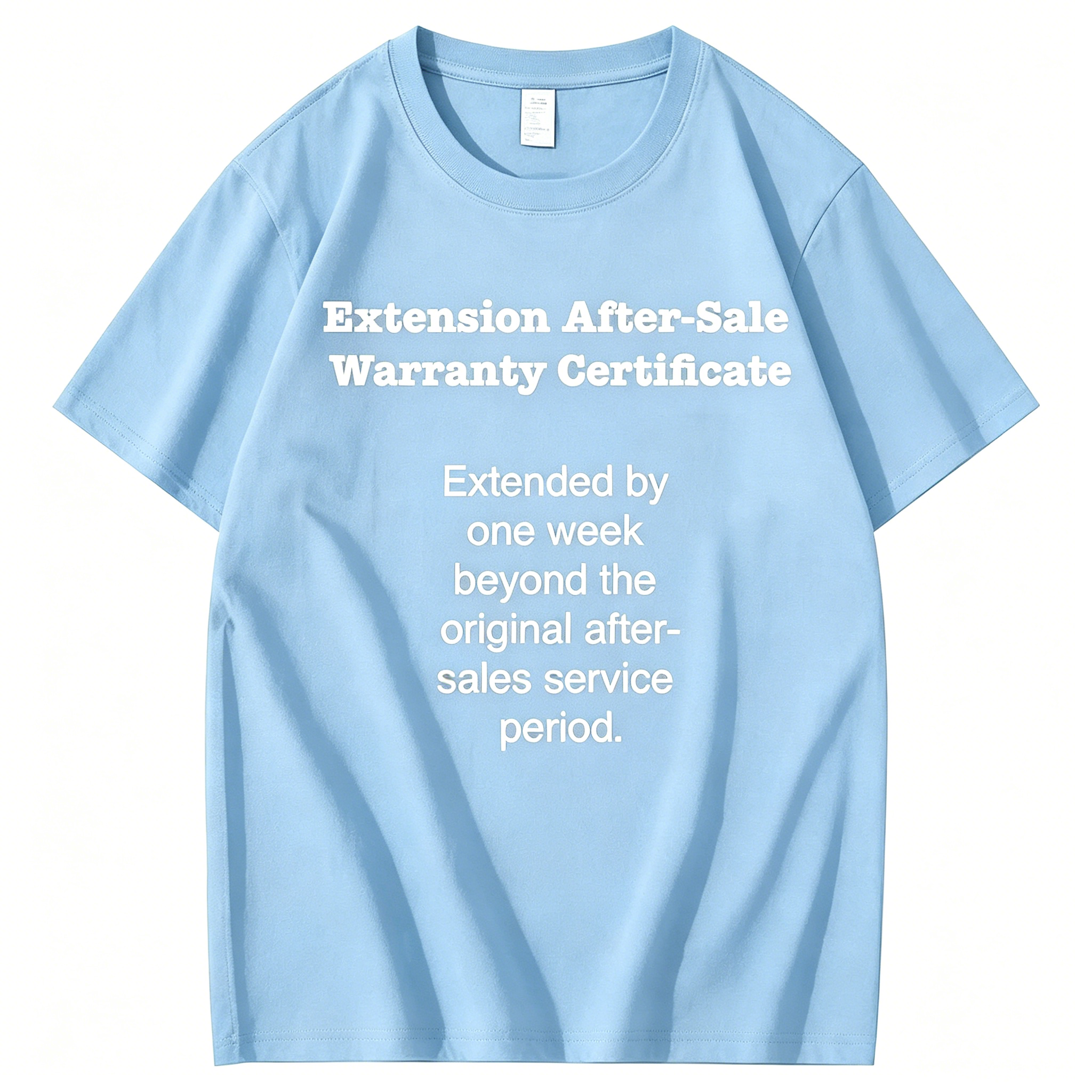 "Extension After-Sale Warranty Certificate" T-Shirt