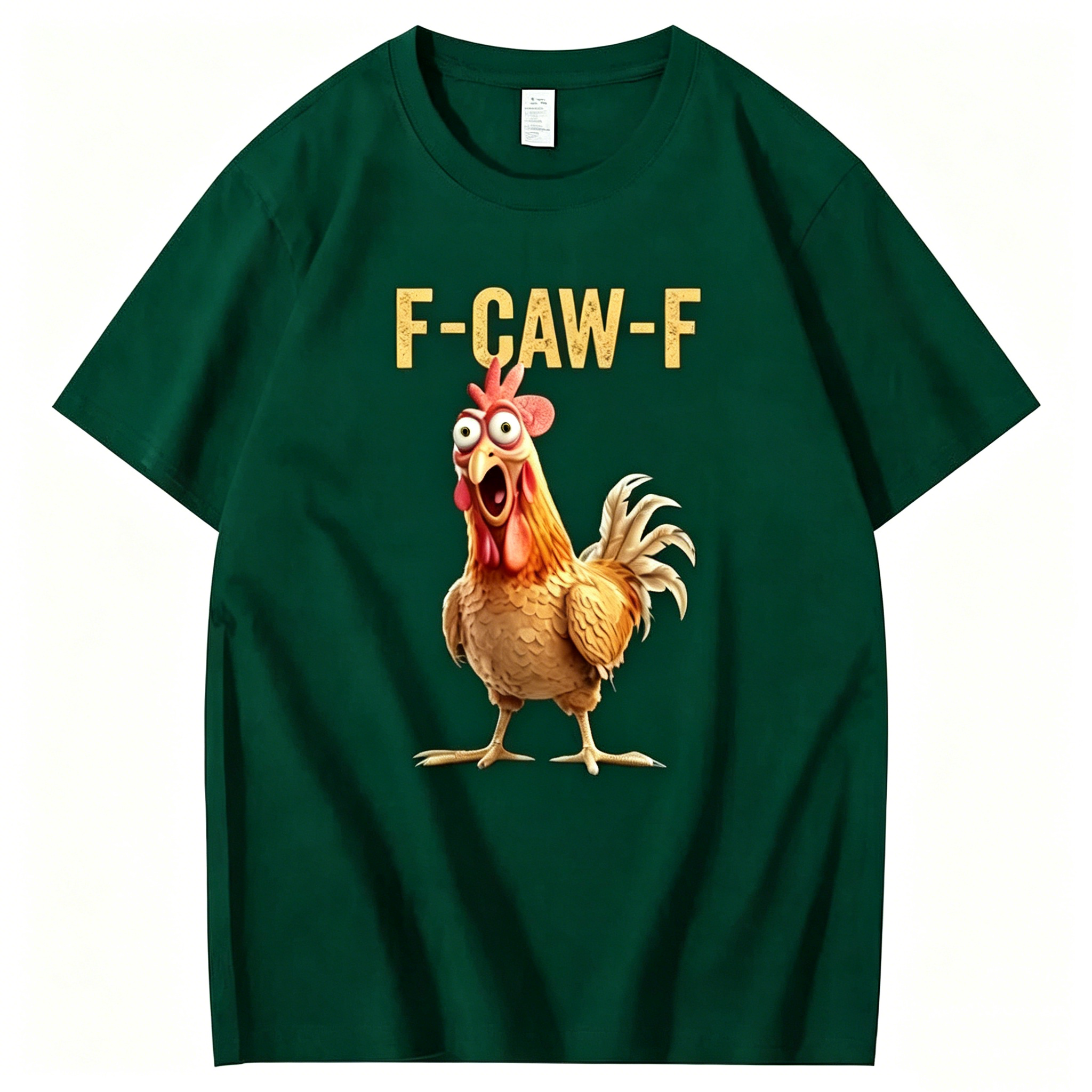 F-Caw-F Chicken 100% Cotton T-shirt