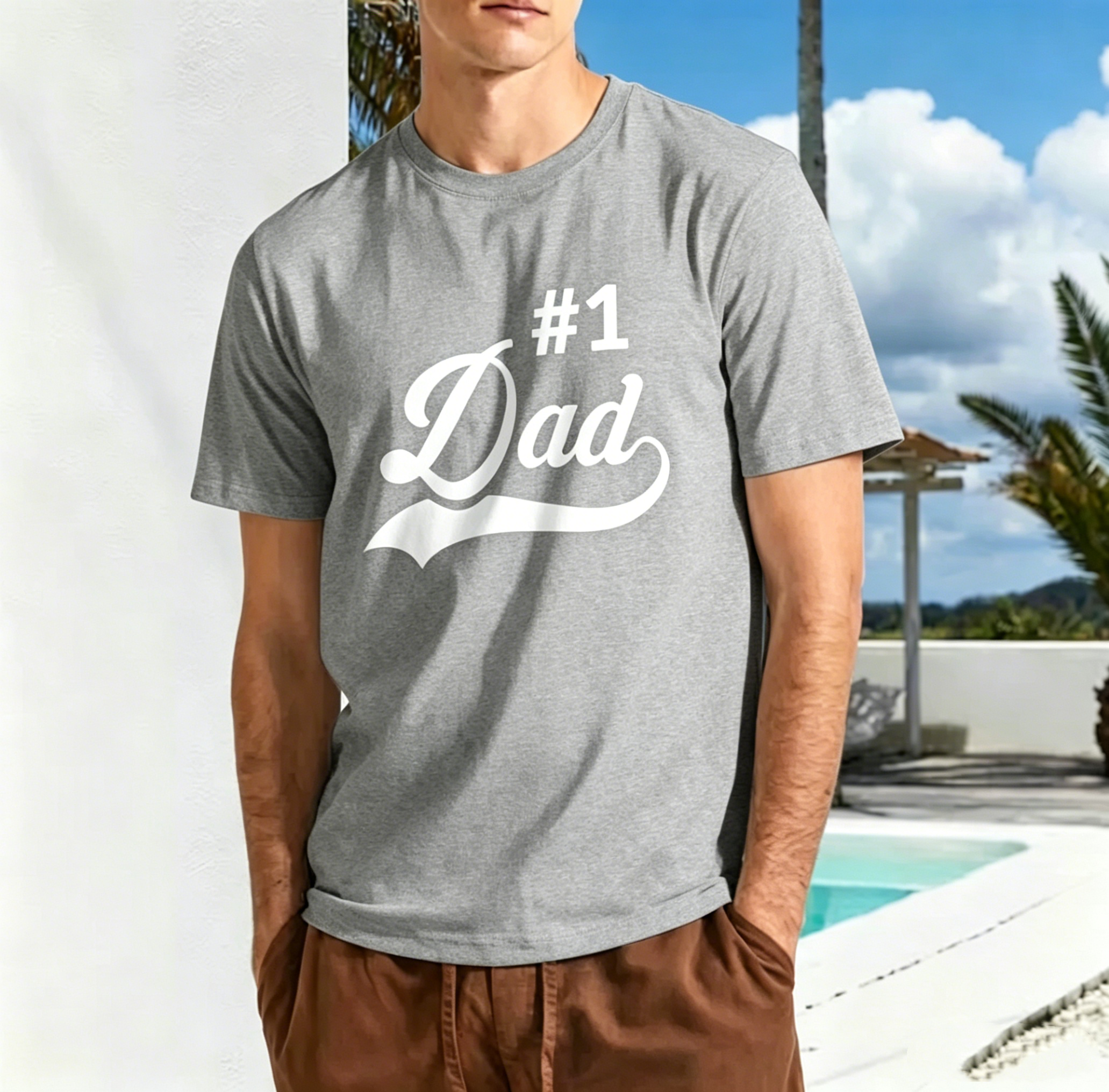 "#1 Dad" T-Shirt