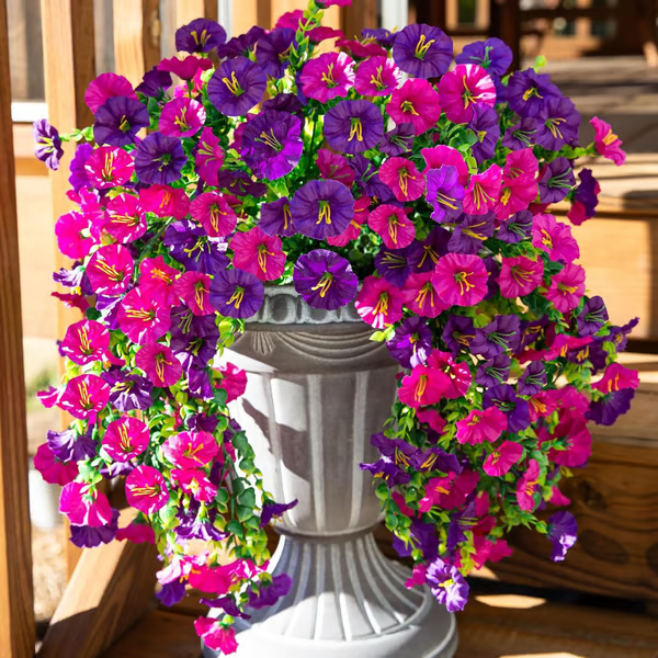 Artificial Flower , Faux Flower, Decorative Flower for Home Garden, Porch, Window Box, Yard and Seasonal Celebrations