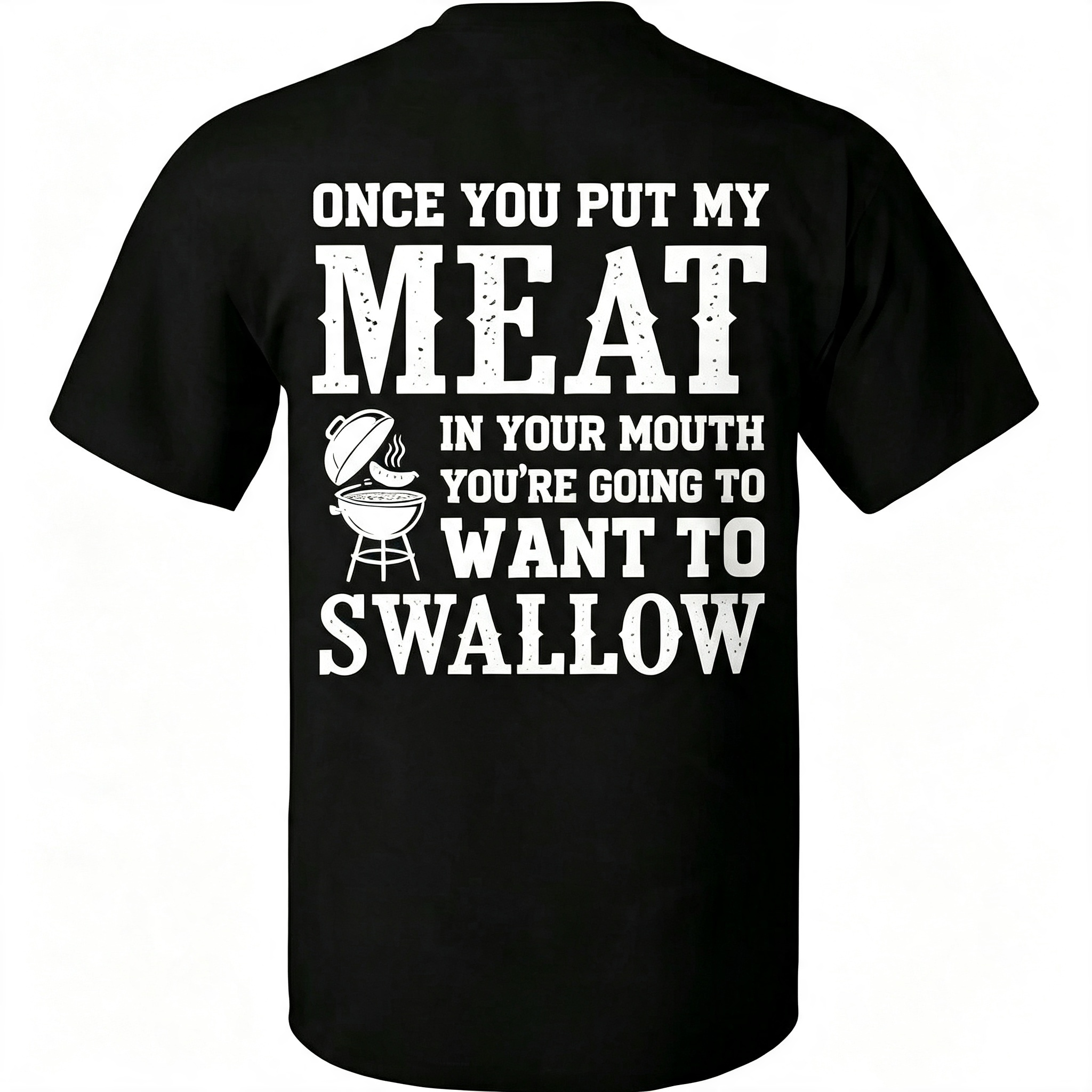 Funny BBQ Meat Lover T-Shirt Grill Master Graphic T-Shirt