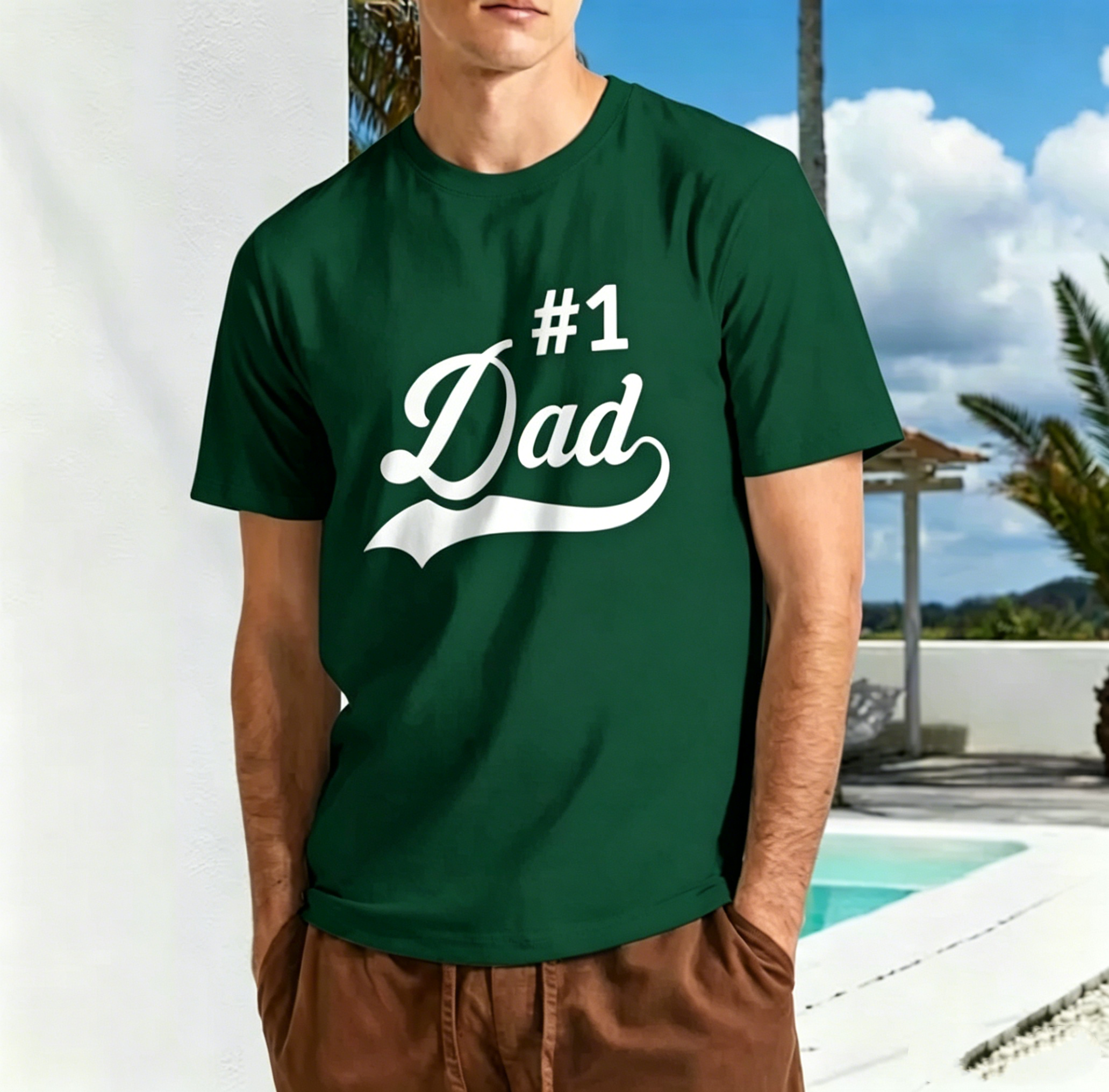 "#1 Dad" T-Shirt