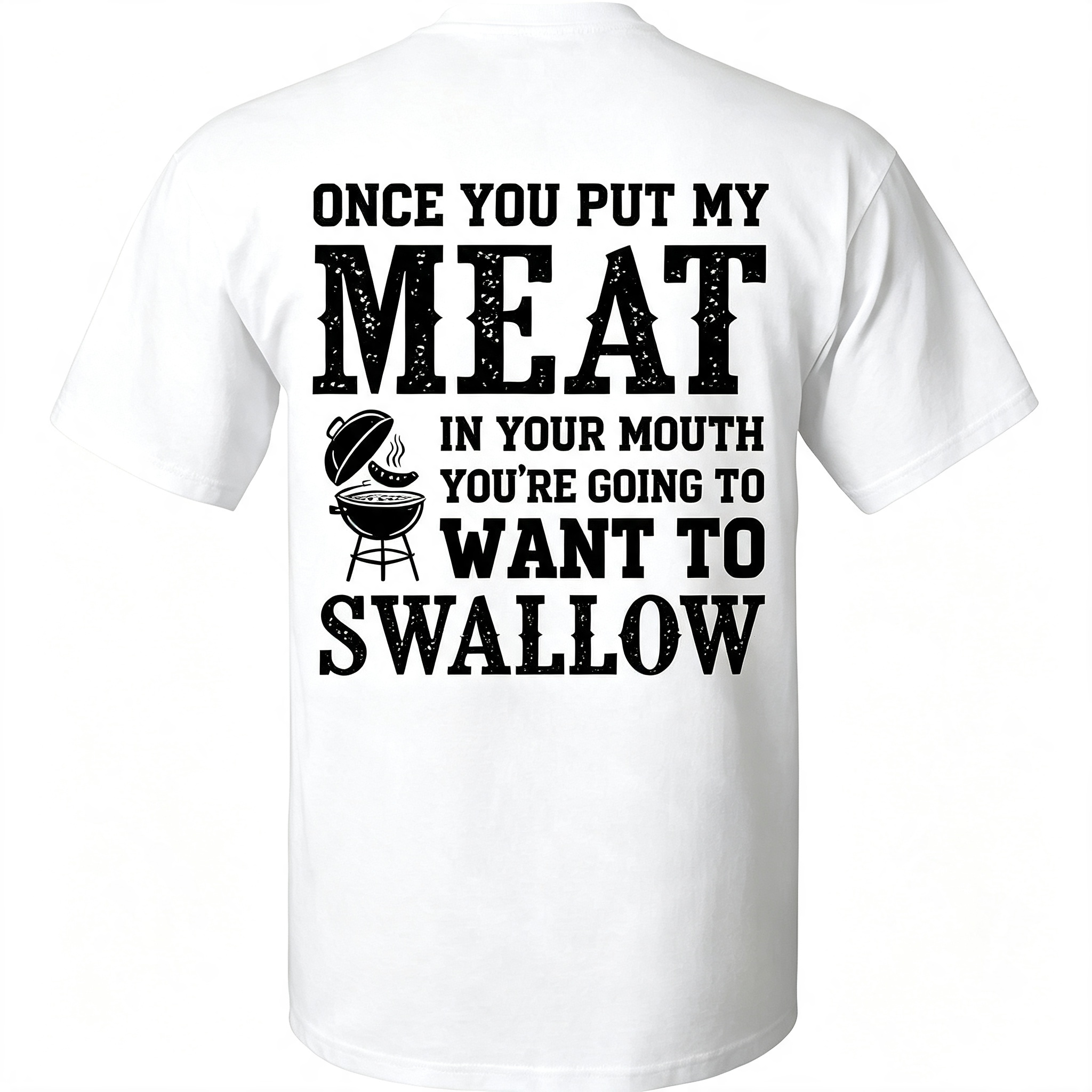 Funny BBQ Meat Lover T-Shirt Grill Master Graphic T-Shirt