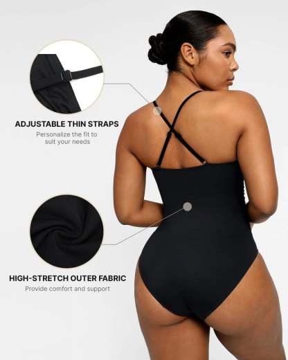 🔥LAST DAY 45% OFF - 💕2025 HOT SALE Smart Sculpt U-Ring Cut Out Shaping Swimsuit 🩱