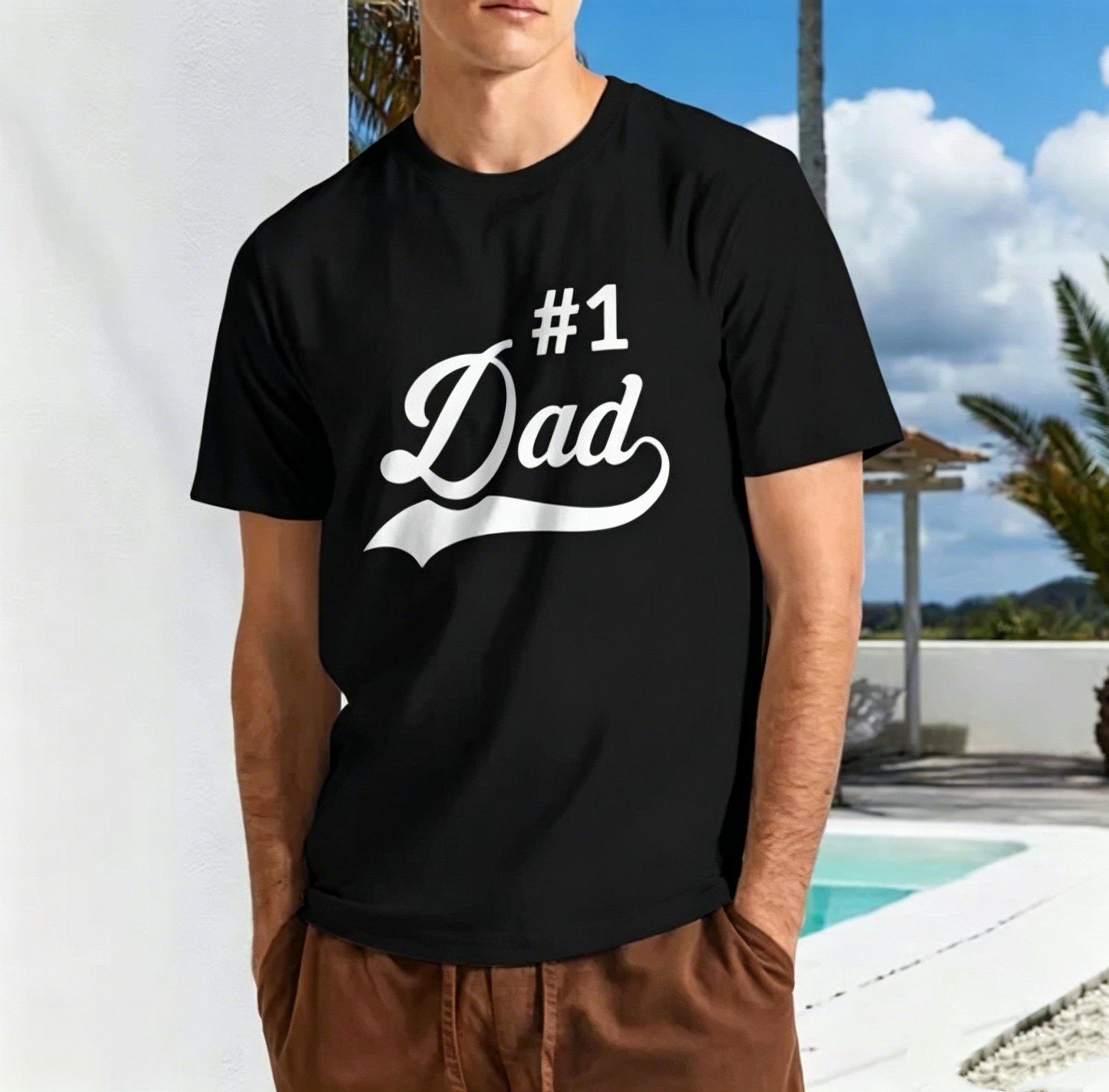 "#1 Dad" T-Shirt