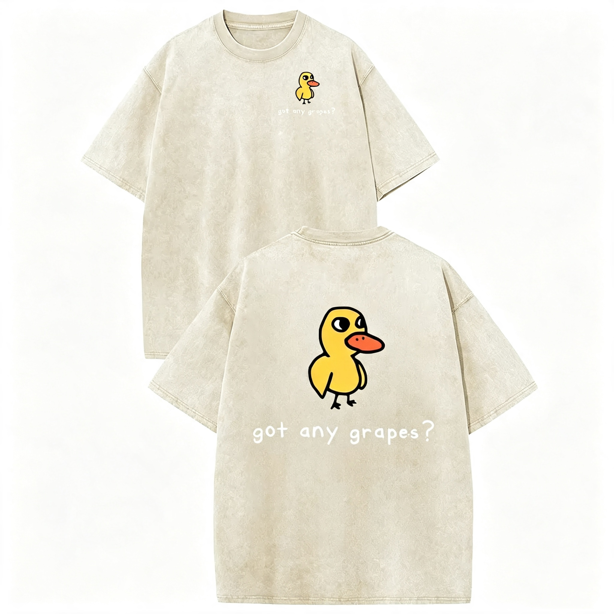 "Got Any Grapes?" vintage-washed T-Shirt