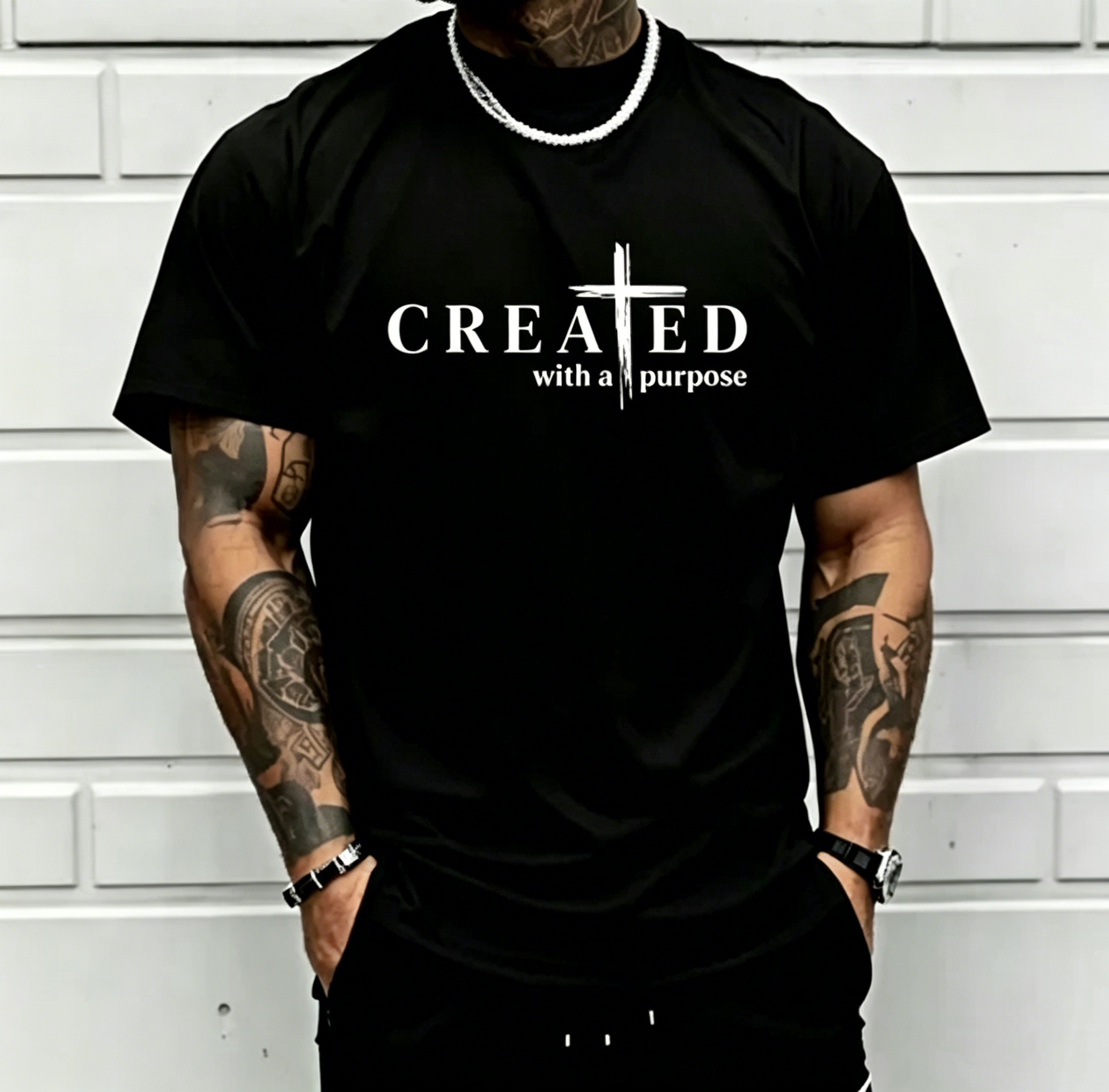 Created With A Purpose T-Shirt T-Shirt