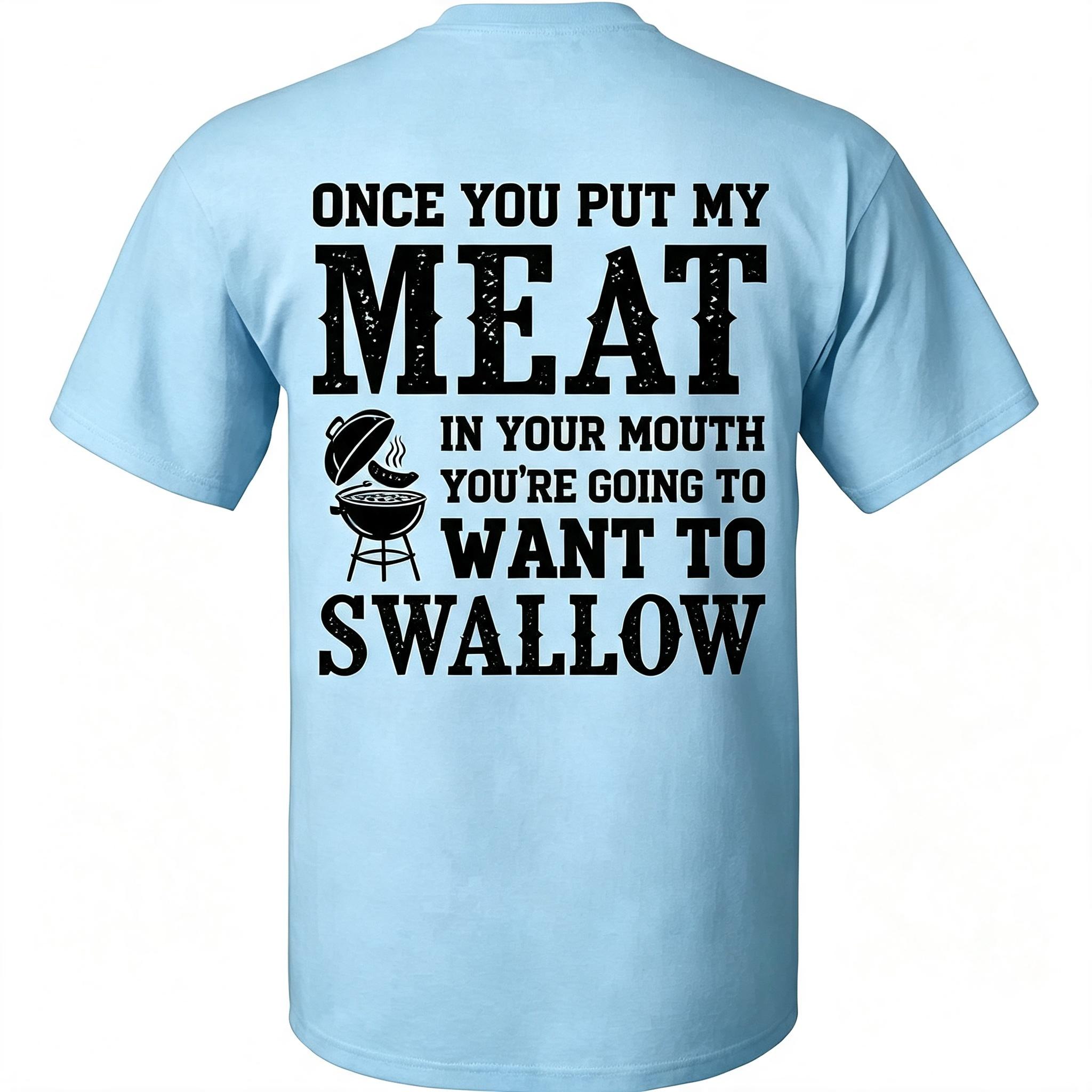 Funny BBQ Meat Lover T-Shirt Grill Master Graphic T-Shirt