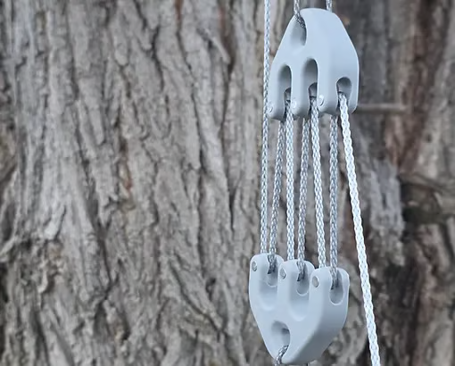 Game & Gear Hoist - Block and Tackle System