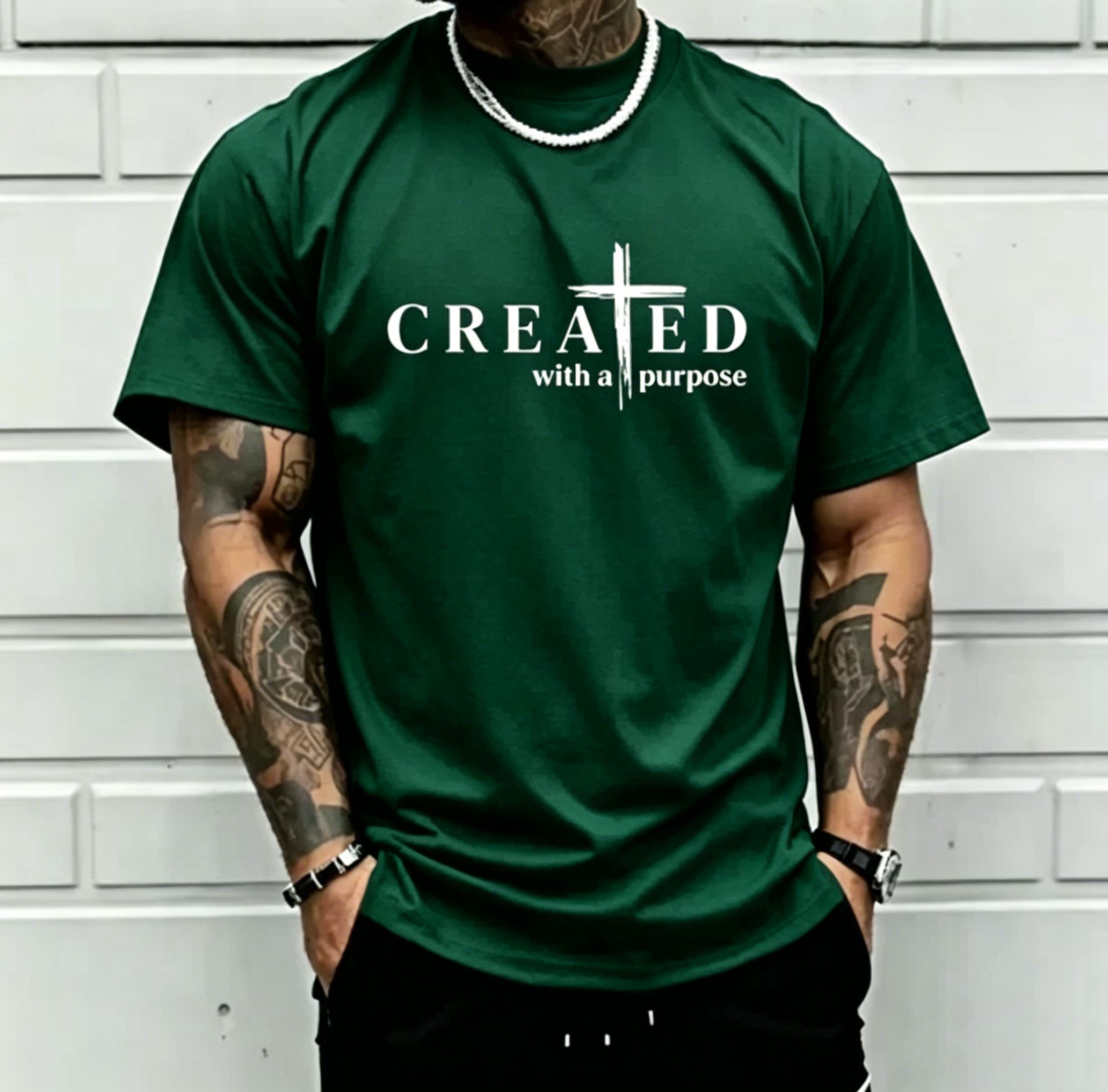 Created With A Purpose T-Shirt T-Shirt