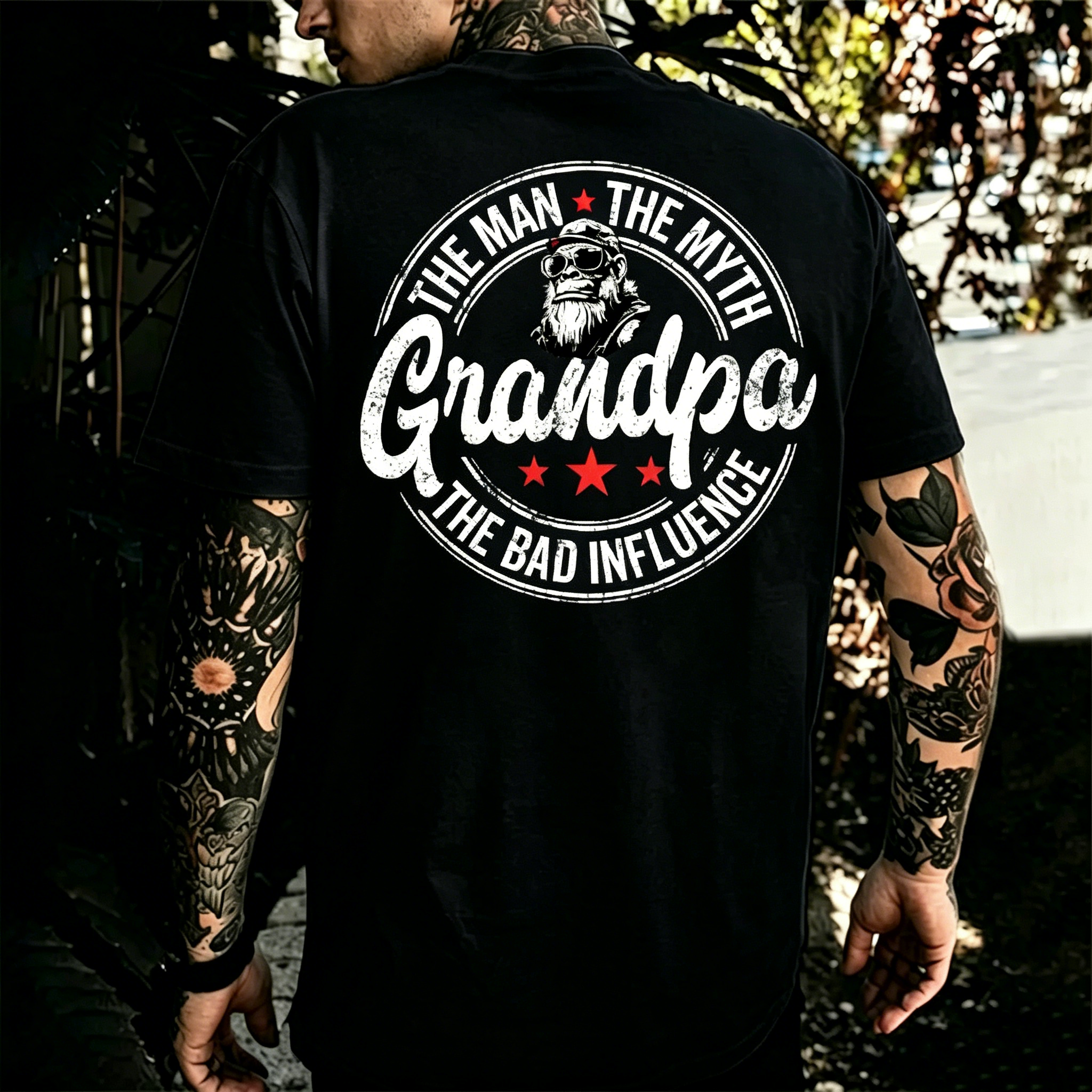 "The Man The Myth Grandpa" T-Shirt