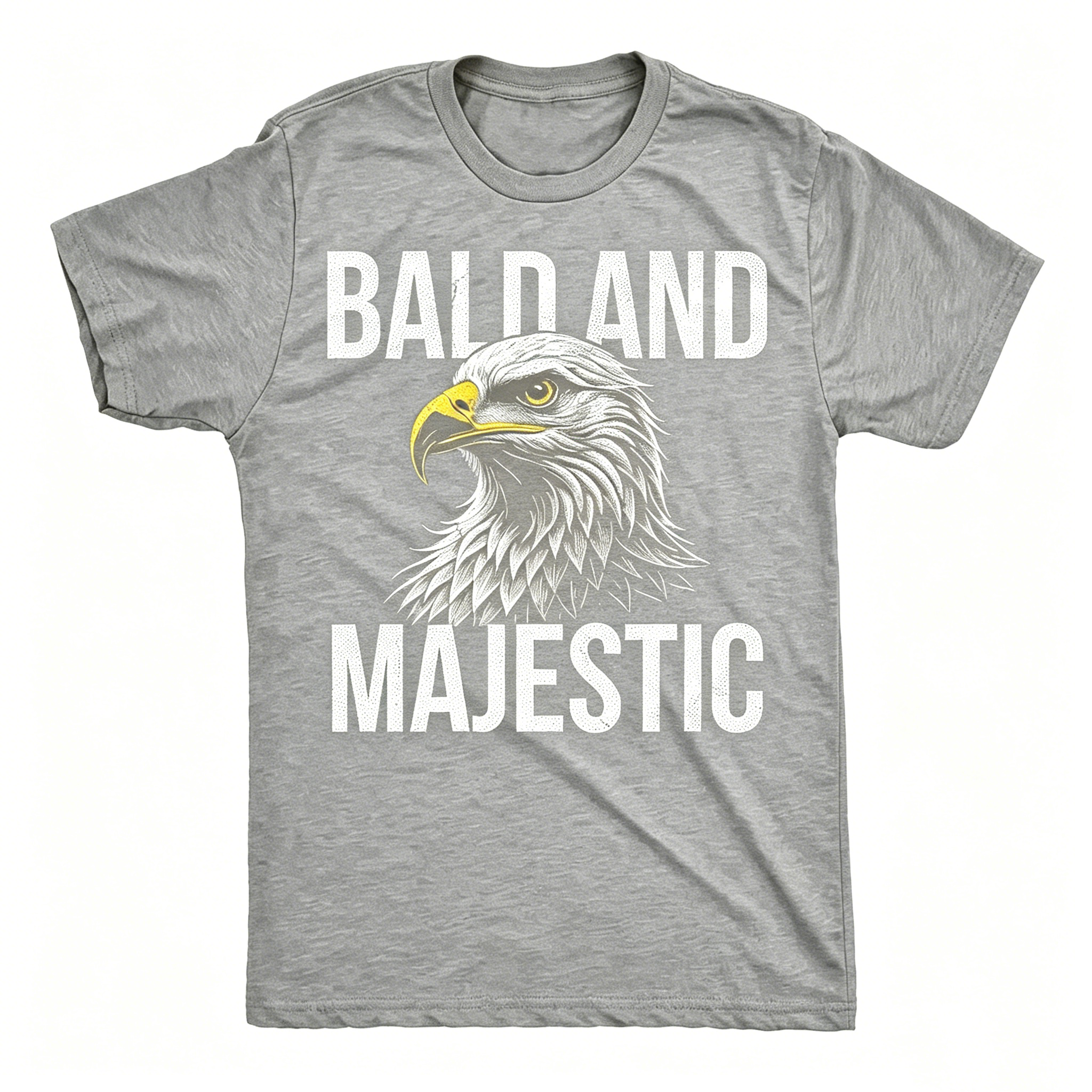 "Bald And Majestic" T-shirt