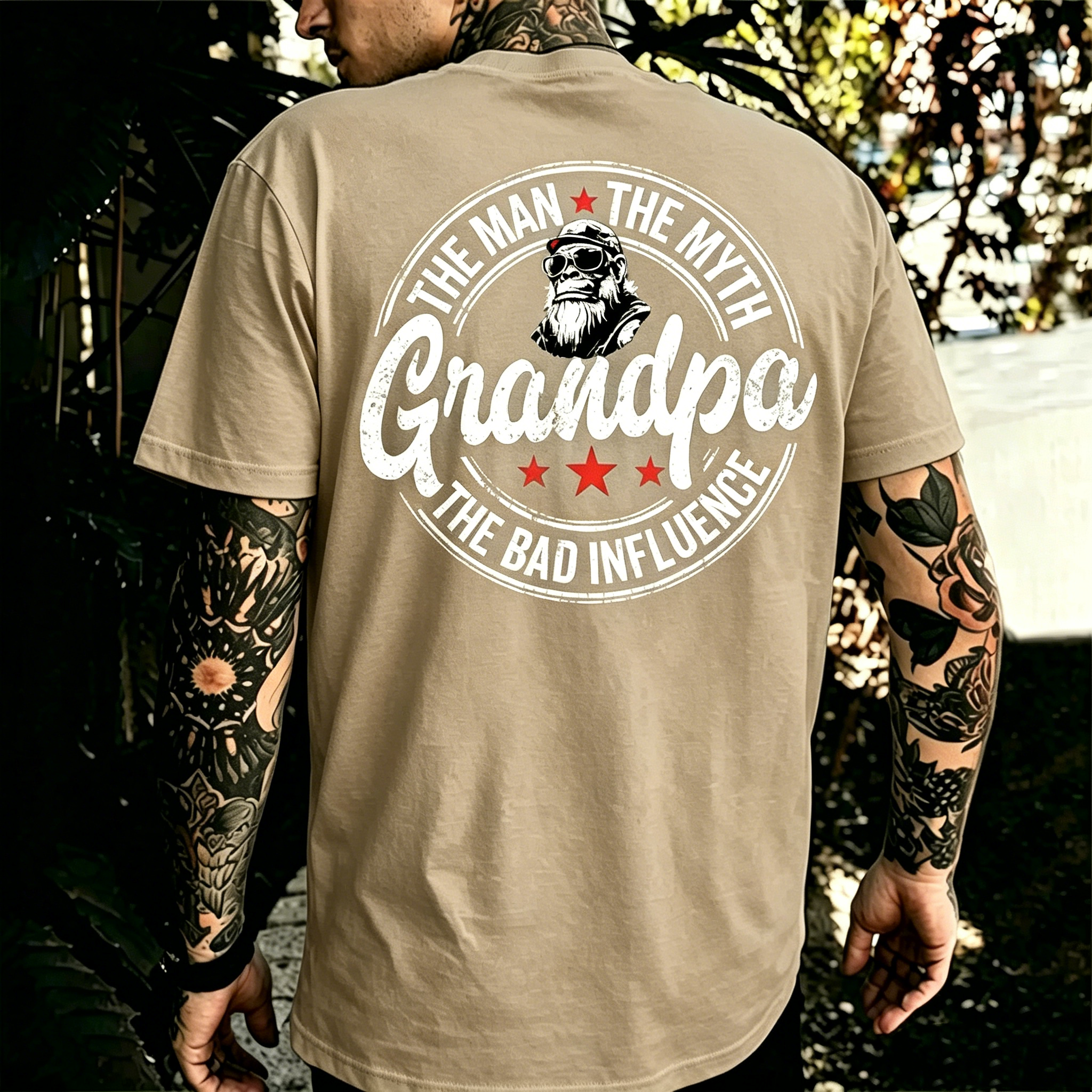 "The Man The Myth Grandpa" T-Shirt
