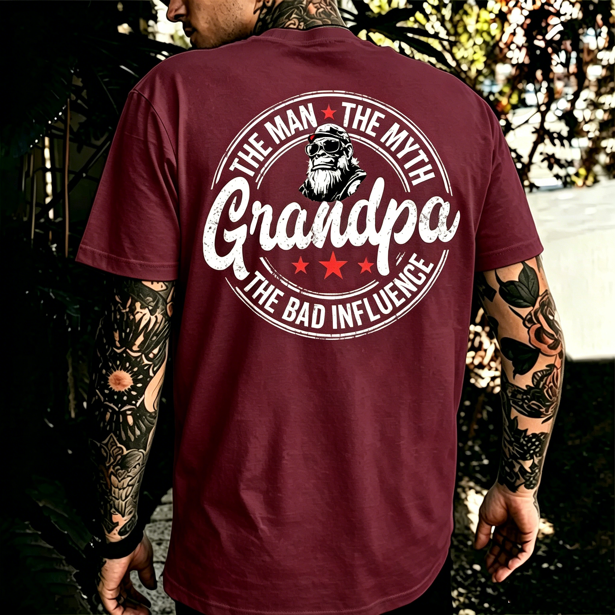 "The Man The Myth Grandpa" T-Shirt