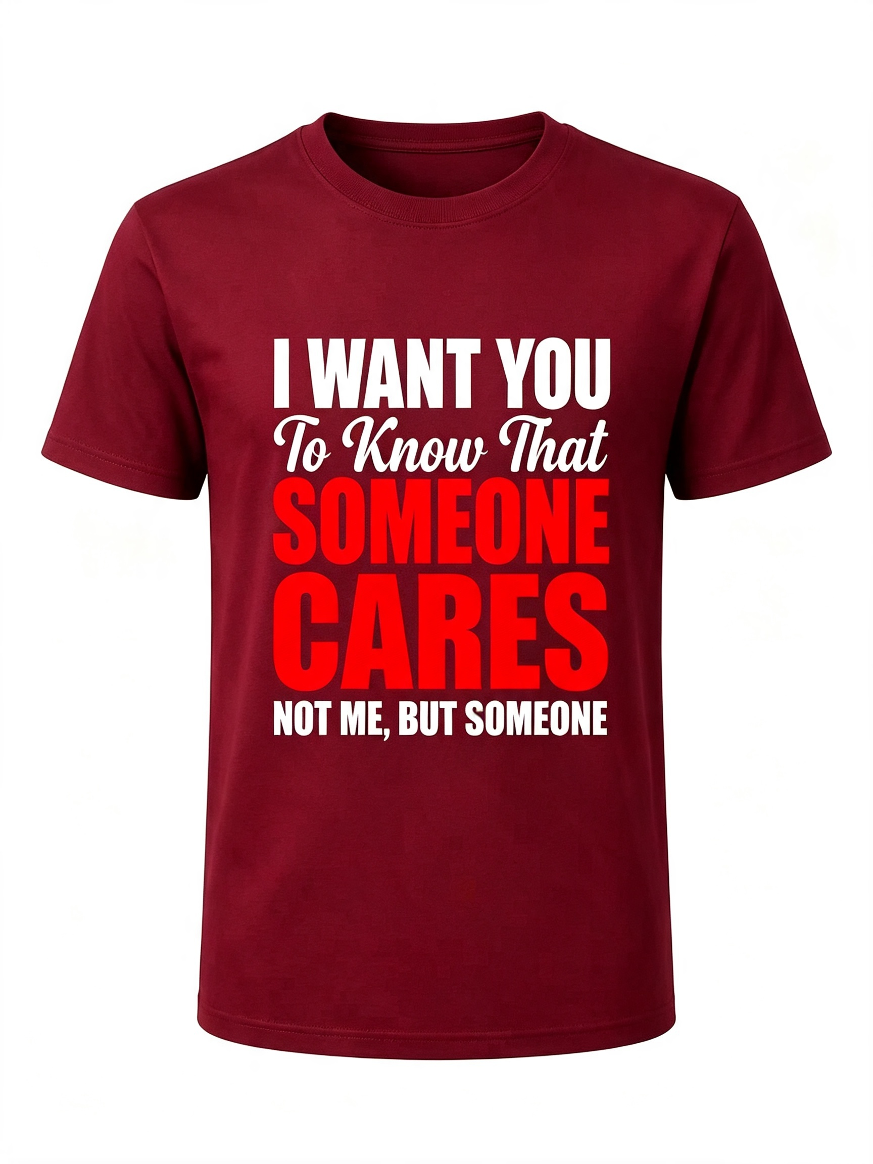 Sarcastic Care Quote T-Shirt