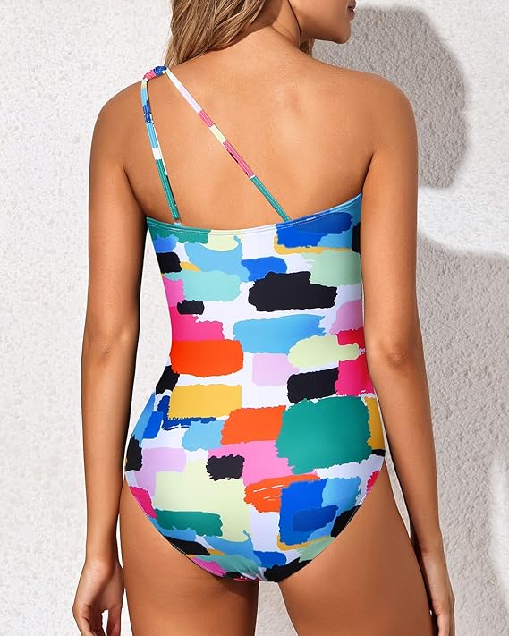 🔥Last Day 49% OFF - ✨One Shoulder One Piece Swimsuit for Women