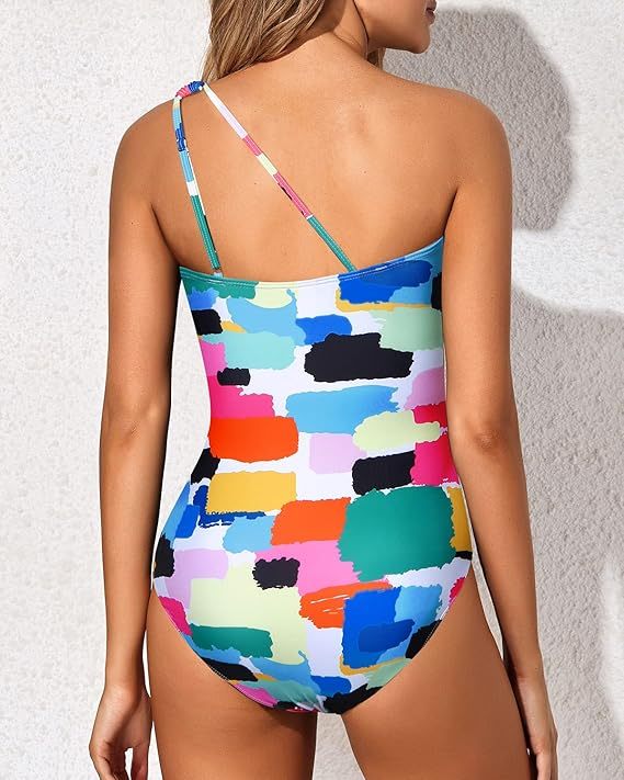 🔥Last Day 49% OFF - ✨One Shoulder One Piece Swimsuit for Women