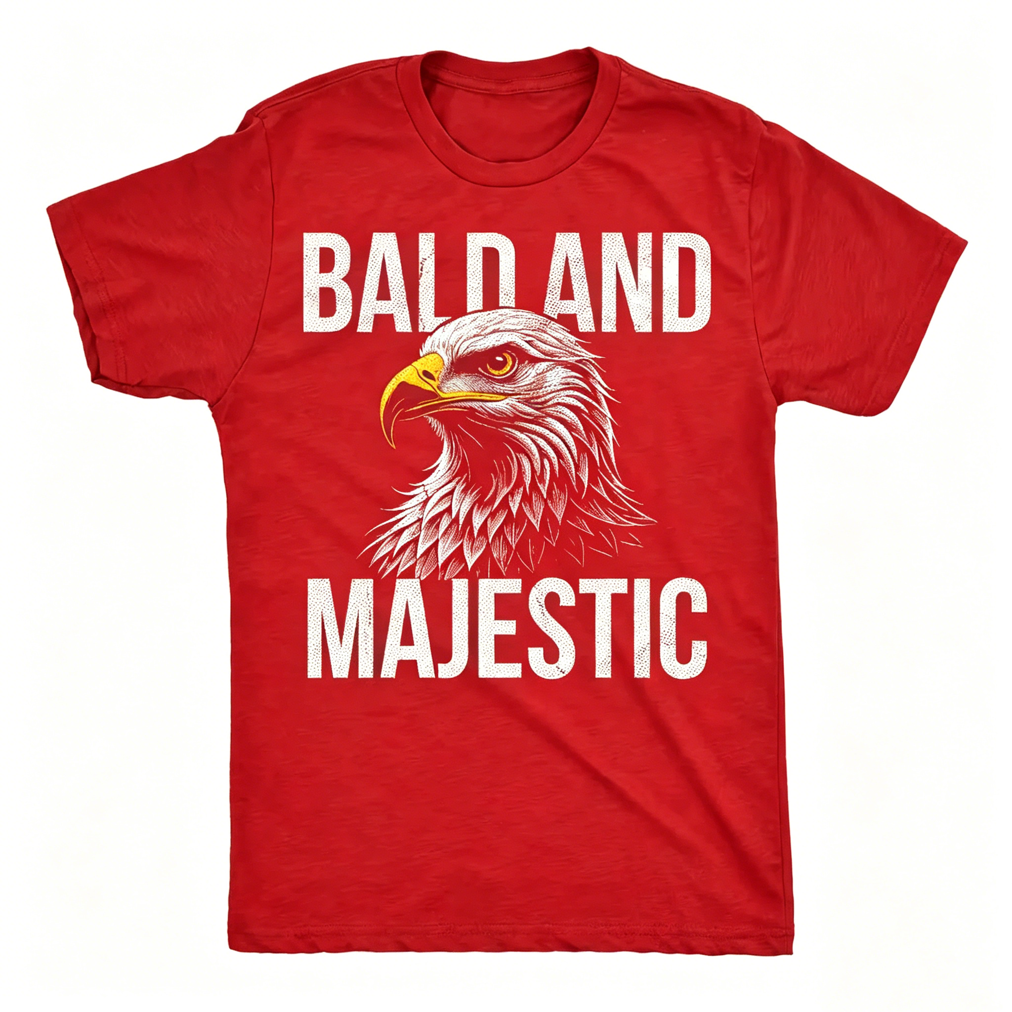 "Bald And Majestic" T-shirt