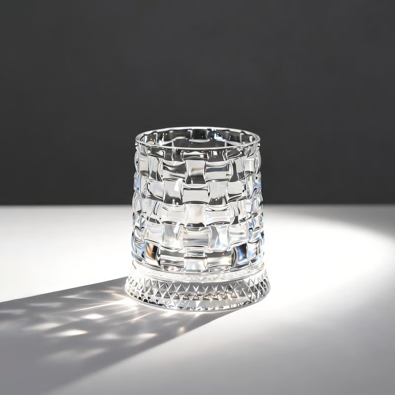 ✨ Diamond Cut Spinning Glass | Elevate Your Home Bar Experience 🏅