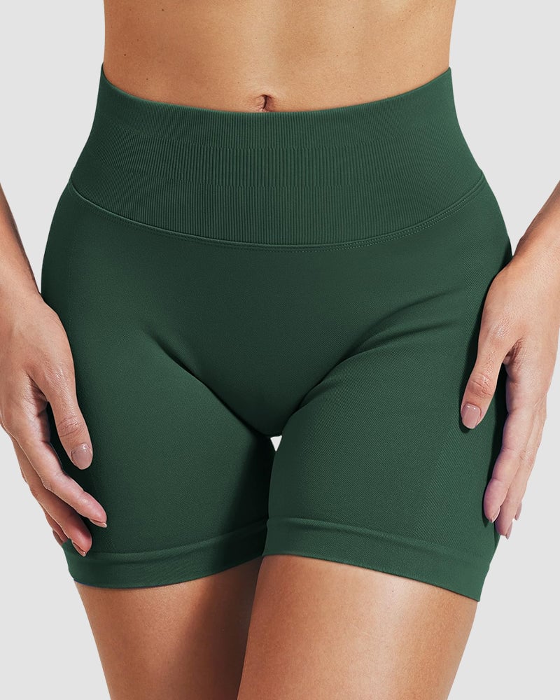 Tummy Control High Waist Sports Shorts