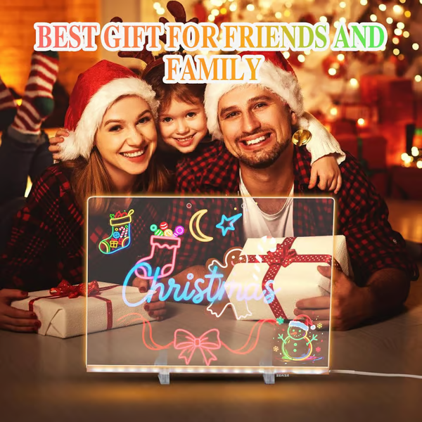 🔥🎨✨ Dive Into a World of Color! This 7-Color LED Board Unleashes Creativity