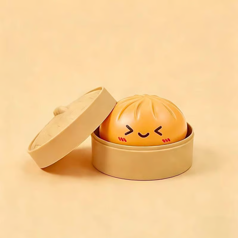 🎁Last Day 49% OFF🔥Glitter Dumpling Squishy Steamer Blind Box Surprise Squeeze Fun