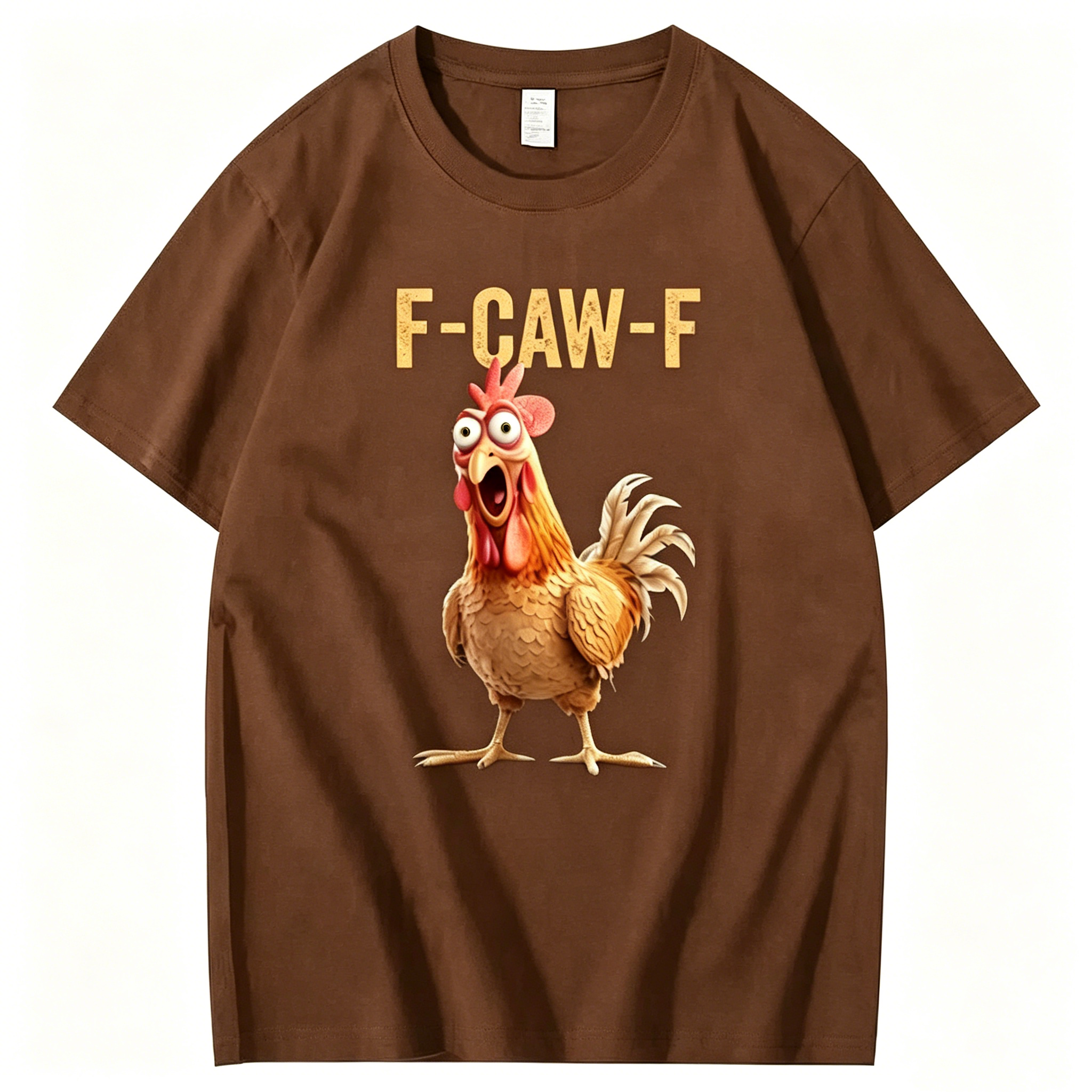 F-Caw-F Chicken 100% Cotton T-shirt