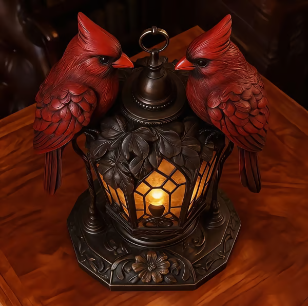 2025 Limited Edition Cardinal Bird Table Lamp