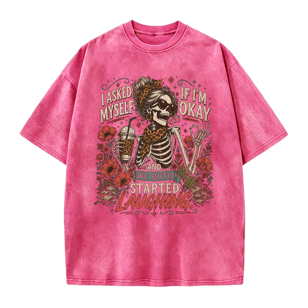 I Asked Myself If I'm Okay Skeleton T-Shirt