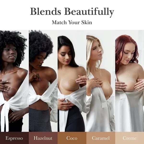 🏆#1 Bestselling🏆 ---- Go Braless! Seamless Nipple Cover (Latex-free and 100% Medical Silicone)