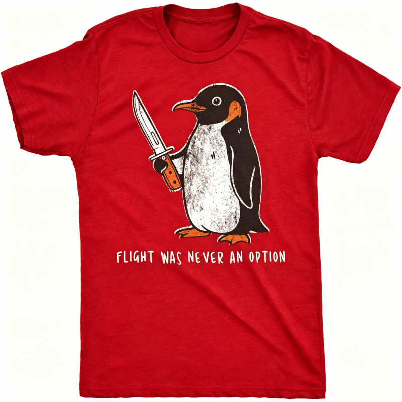 "Flight was Never an Option" T-Shirt