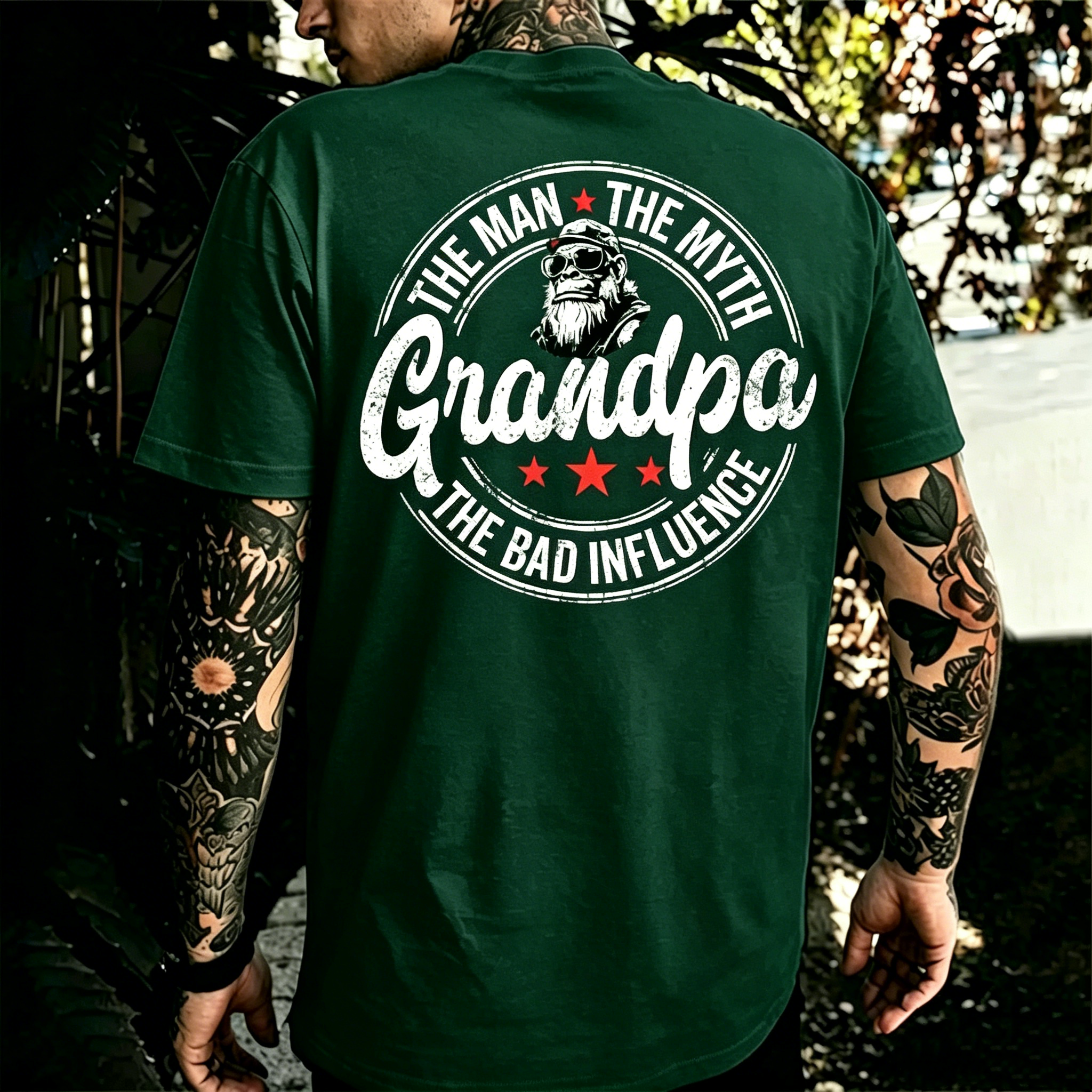 "The Man The Myth Grandpa" T-Shirt