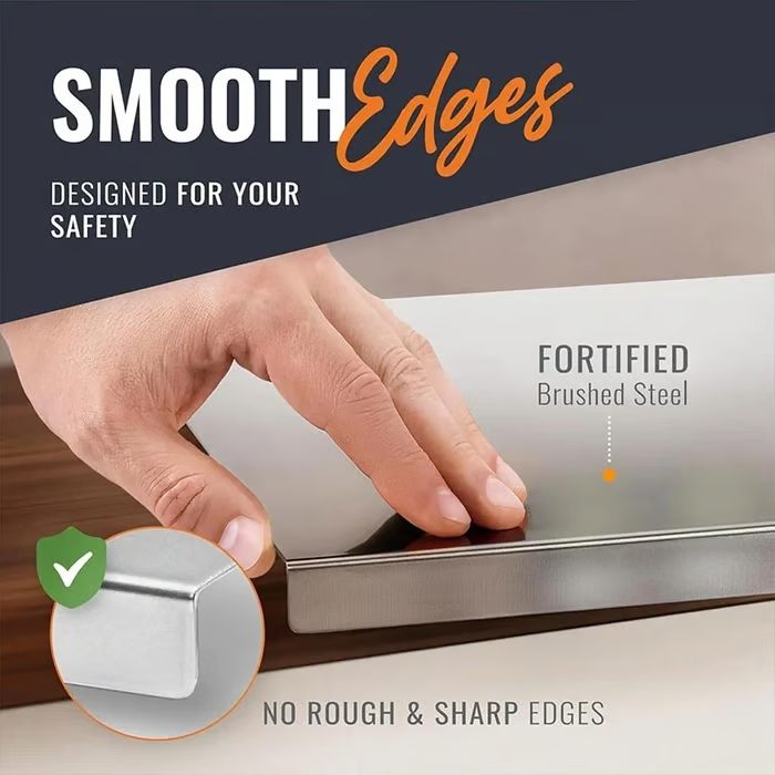 Stainless Steel Cutting Board, Hygienic & Easy to Clean