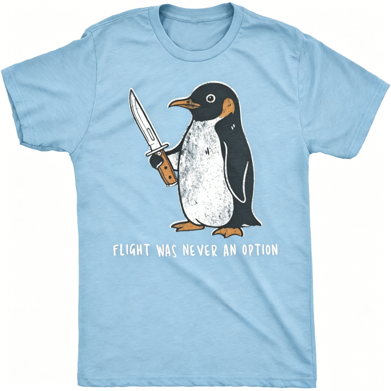 "Flight was Never an Option" T-Shirt