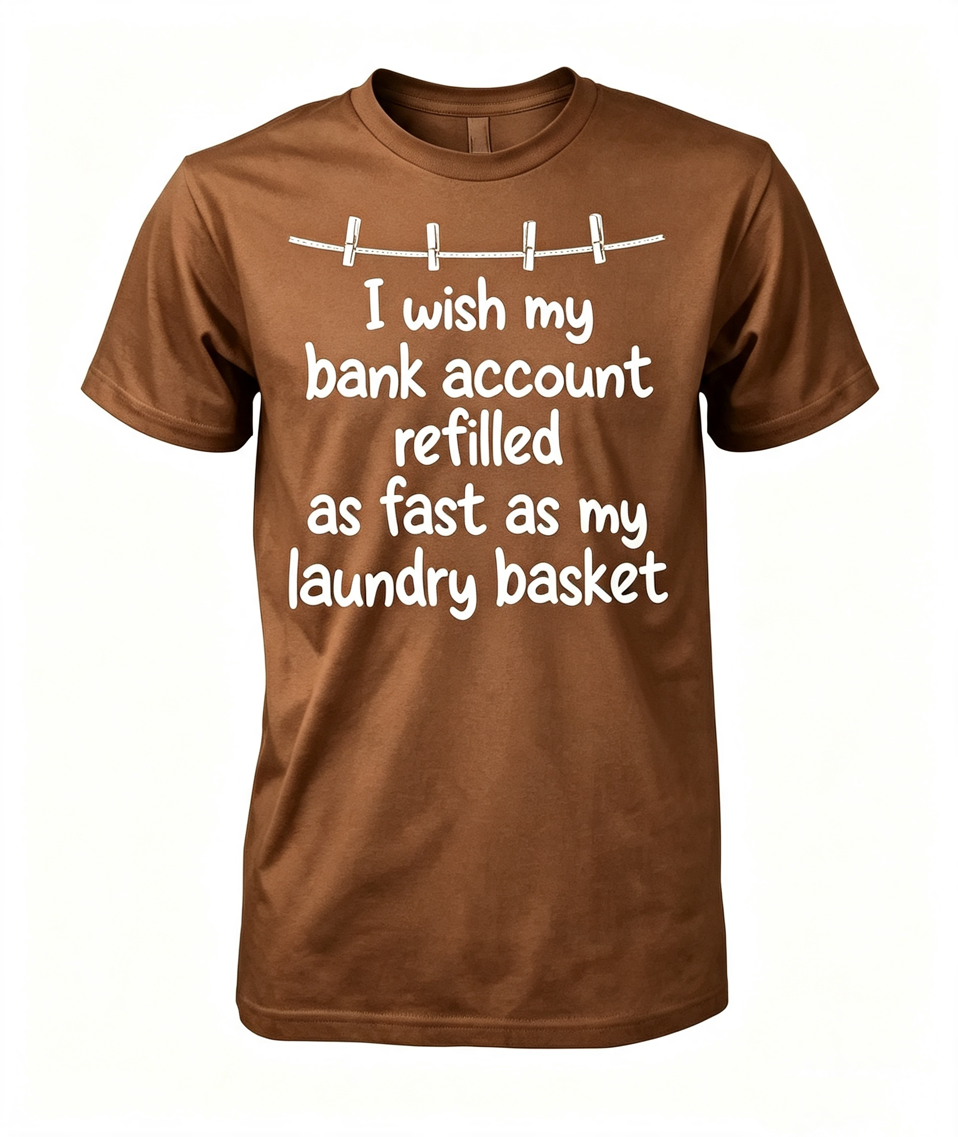 "I Wish My Bank Account..." T-Shirt